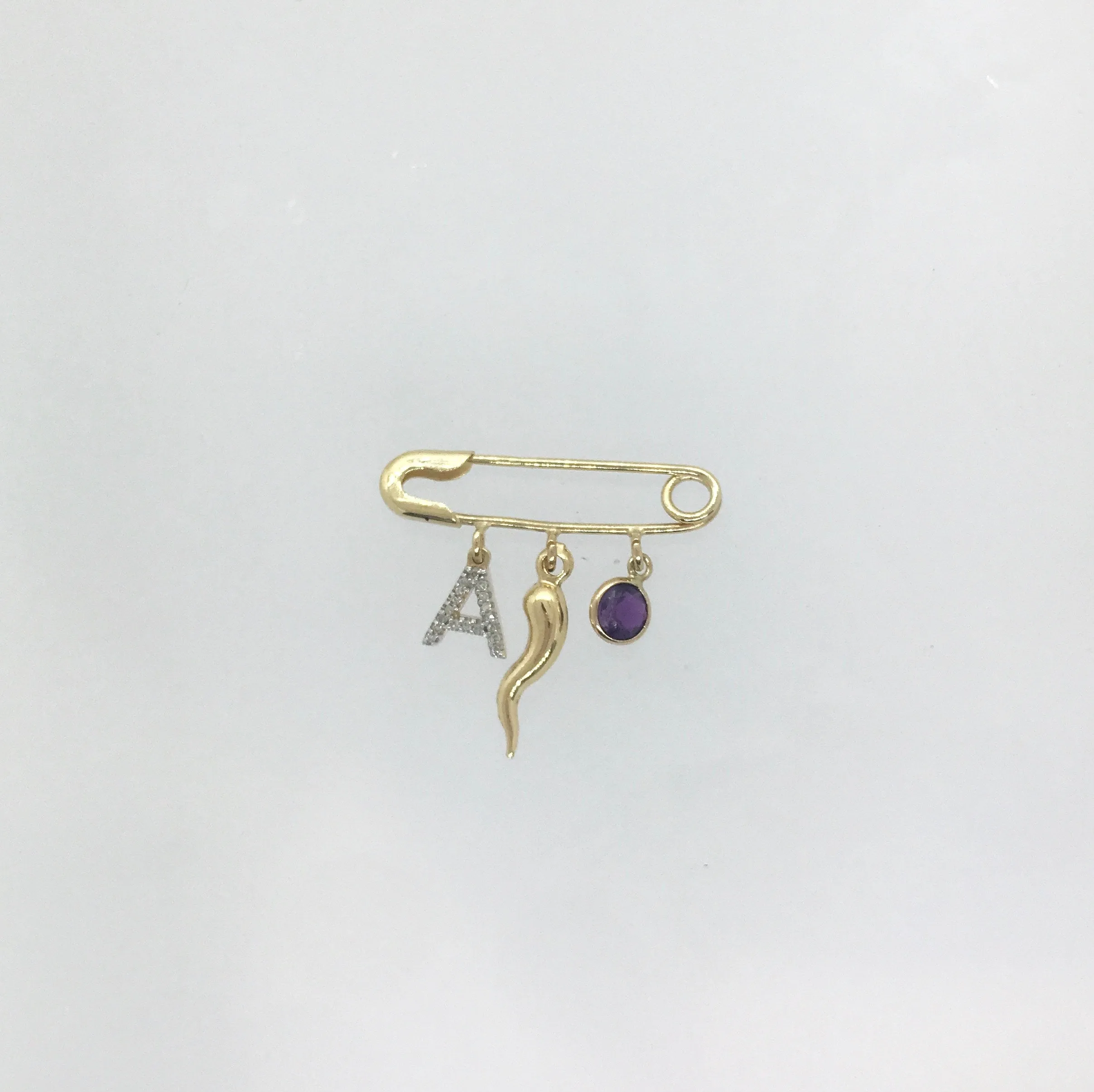 10k Gold Pin - 25mm