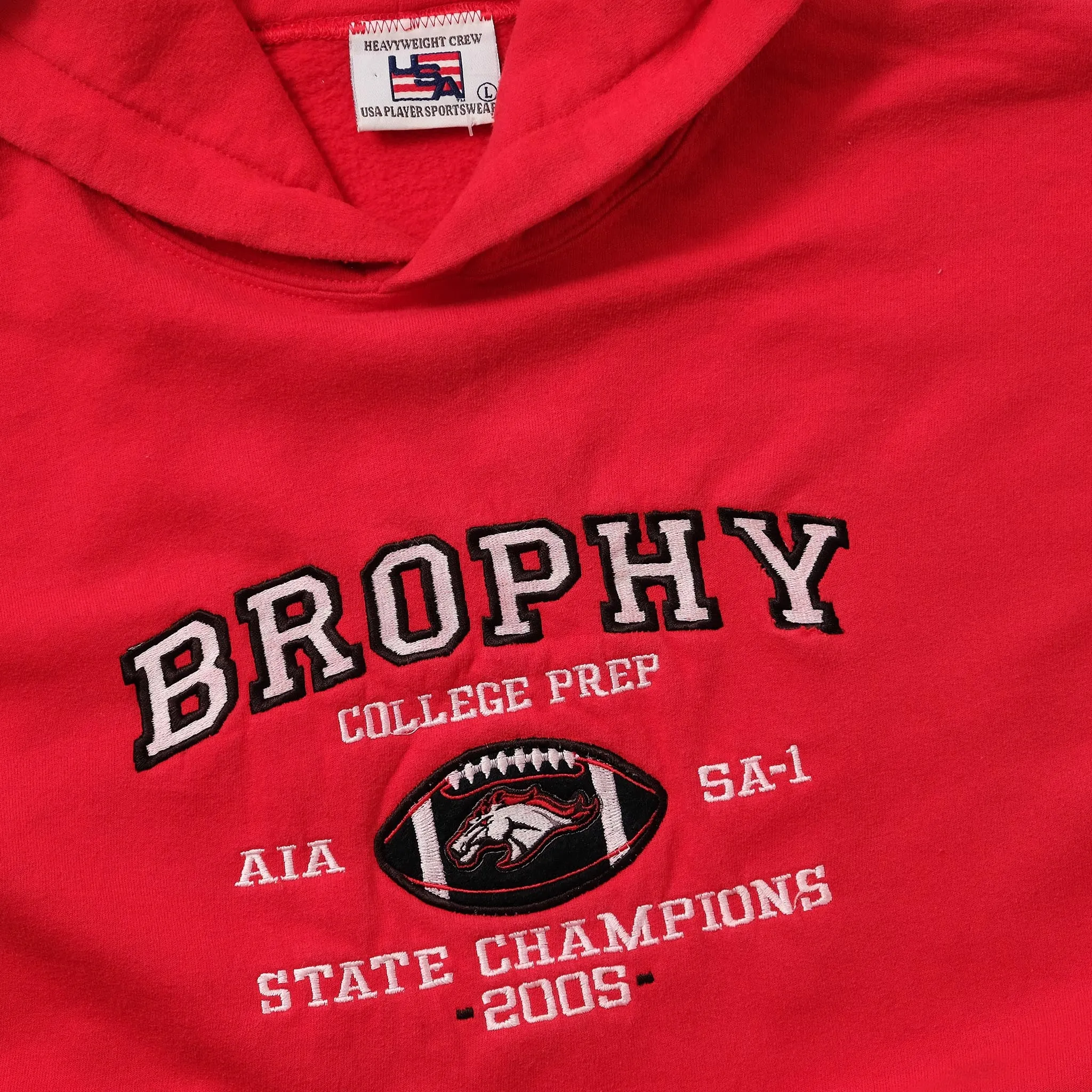 2005 Brophy College Hoody Large