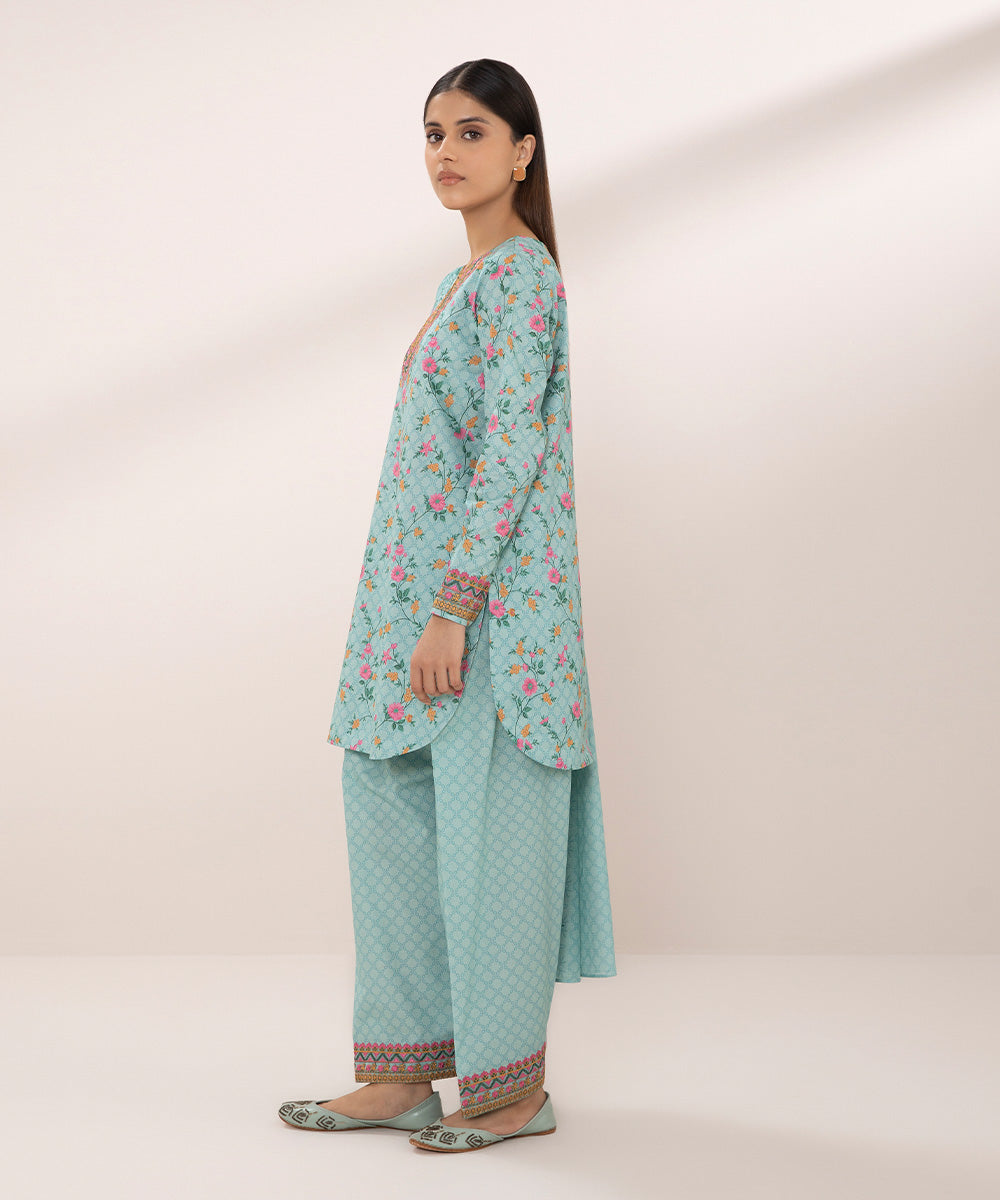 3 Piece - Embroidered Lawn Suit