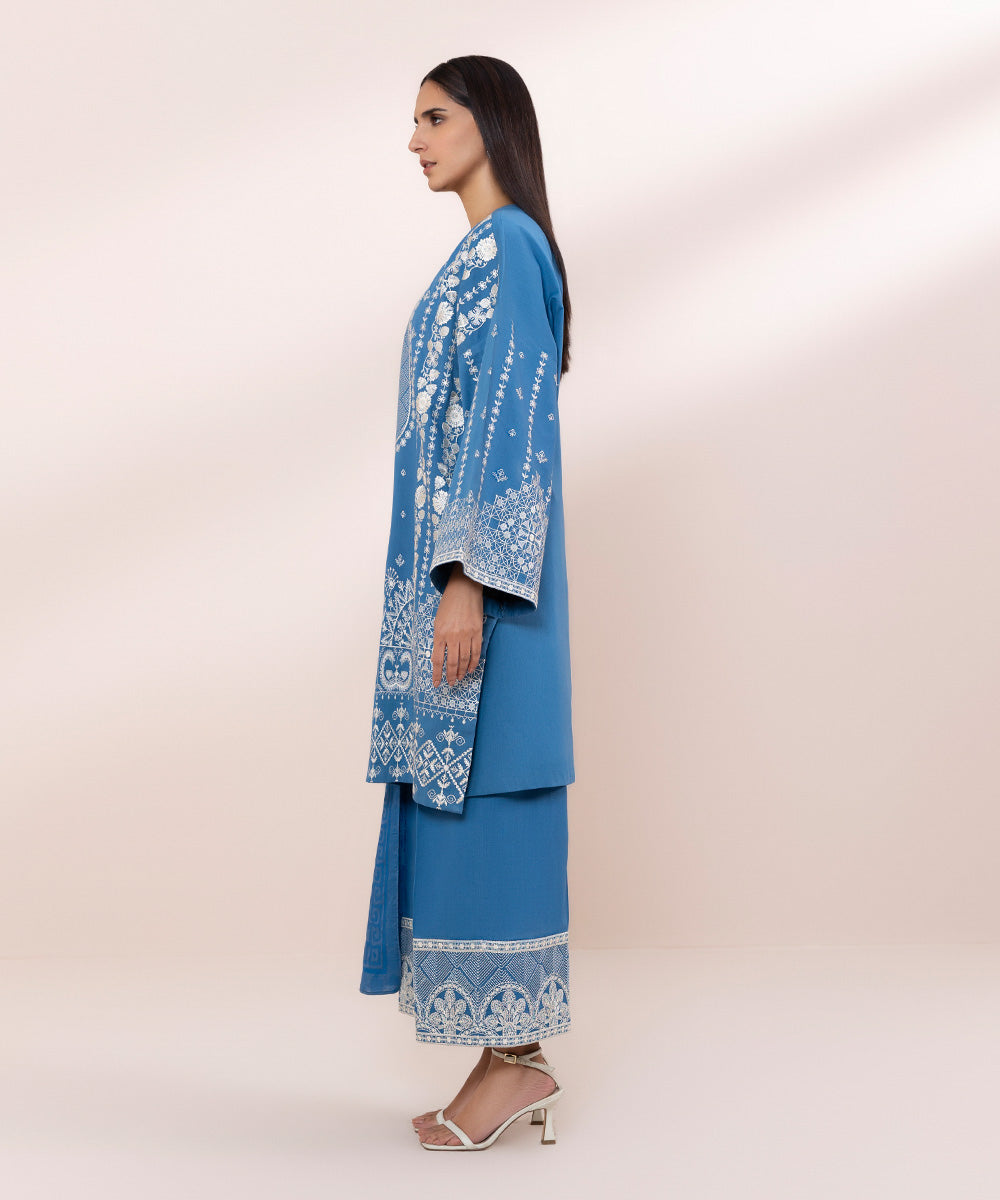 3 Piece - Embroidered Lawn Suit