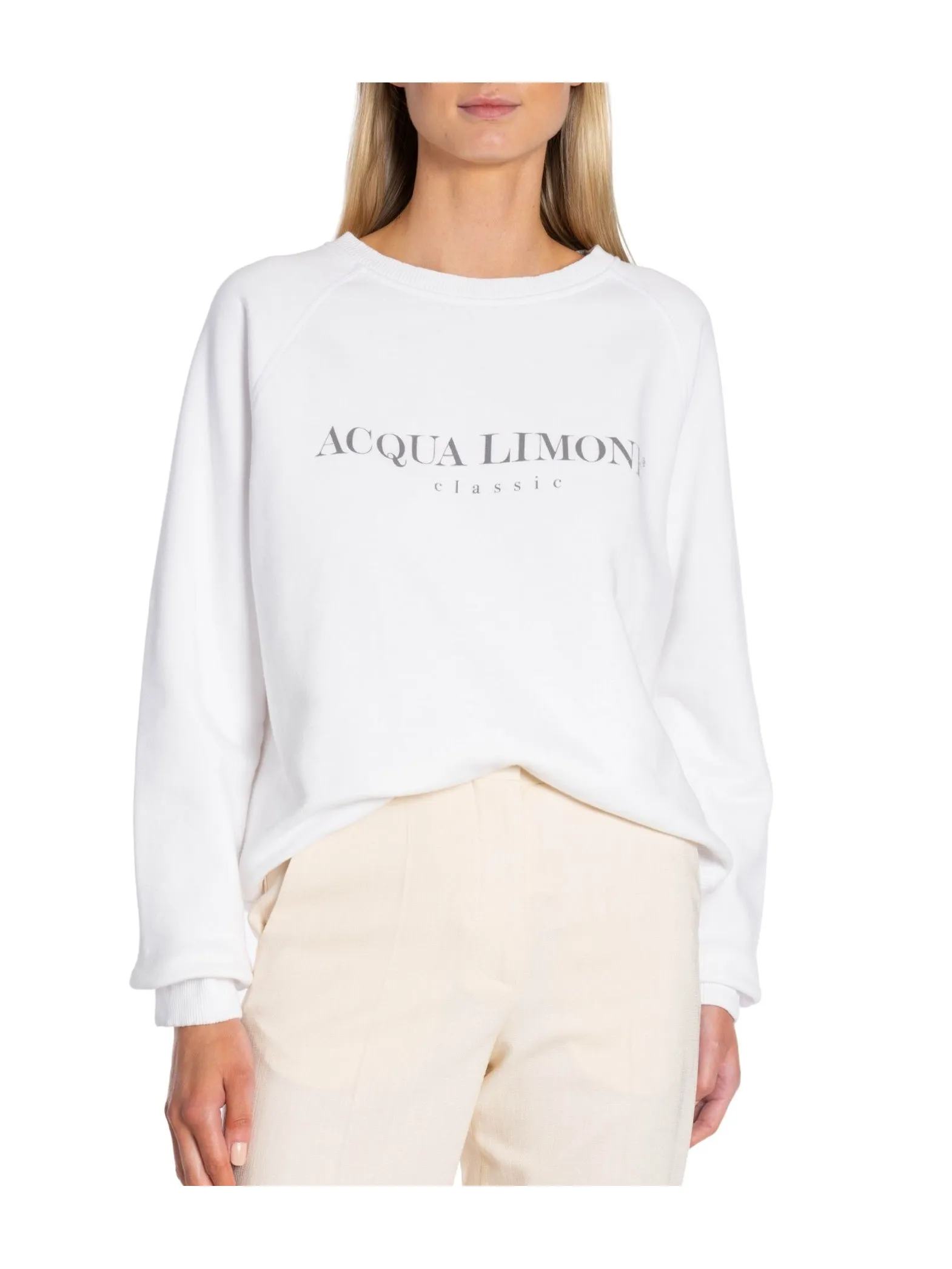 ACQUA LIMONE SWEATER CLASSIC WHITE