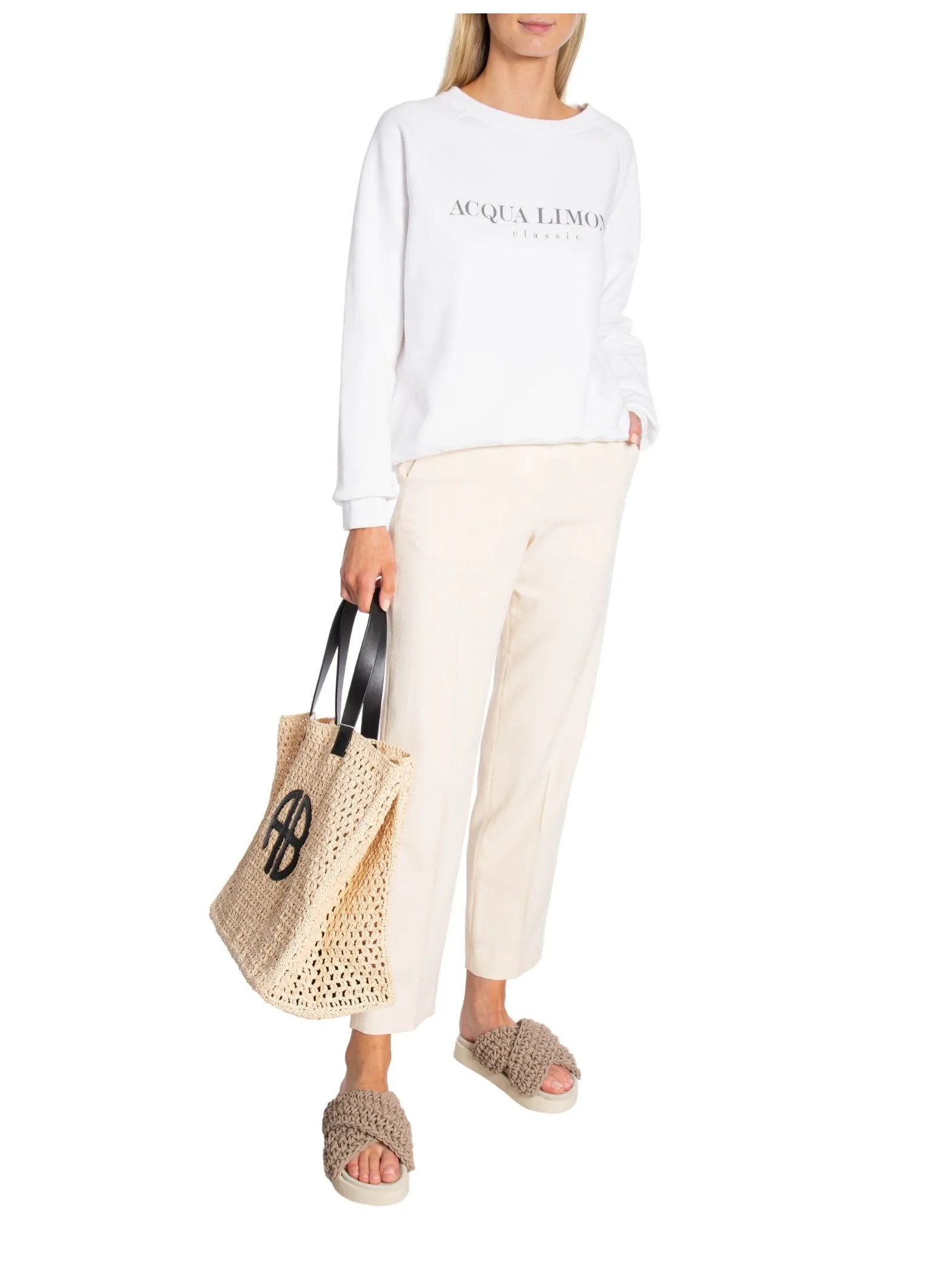 ACQUA LIMONE SWEATER CLASSIC WHITE