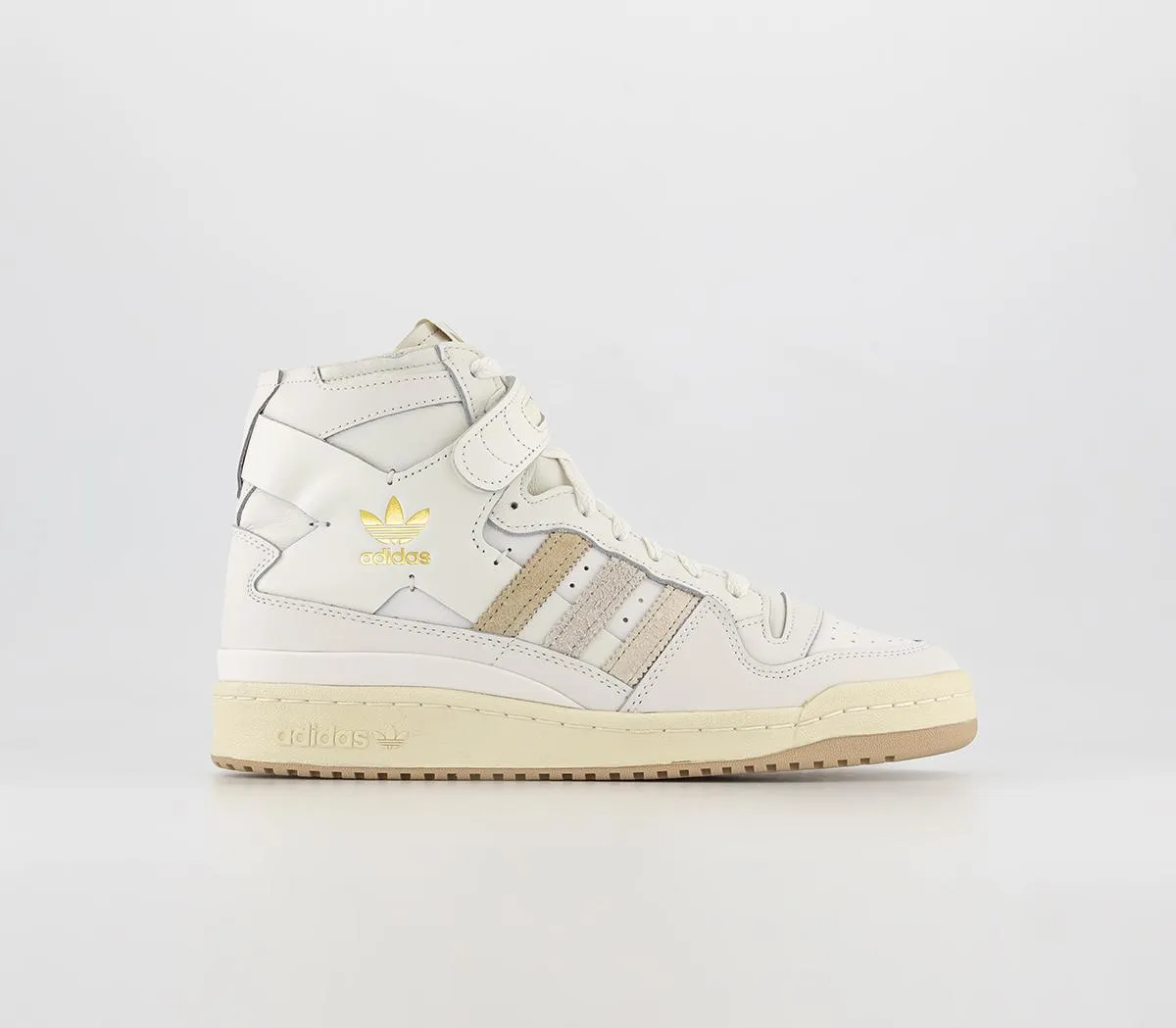 adidas Forum 84 Hi Cloud White Aluminium Trainers