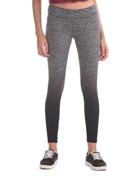 Aeropostale Elasticized Waist Heathered Leggings