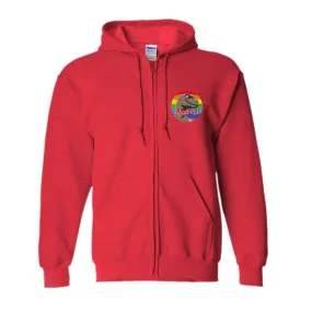 Alcopop Rainbow Raptor Hoody