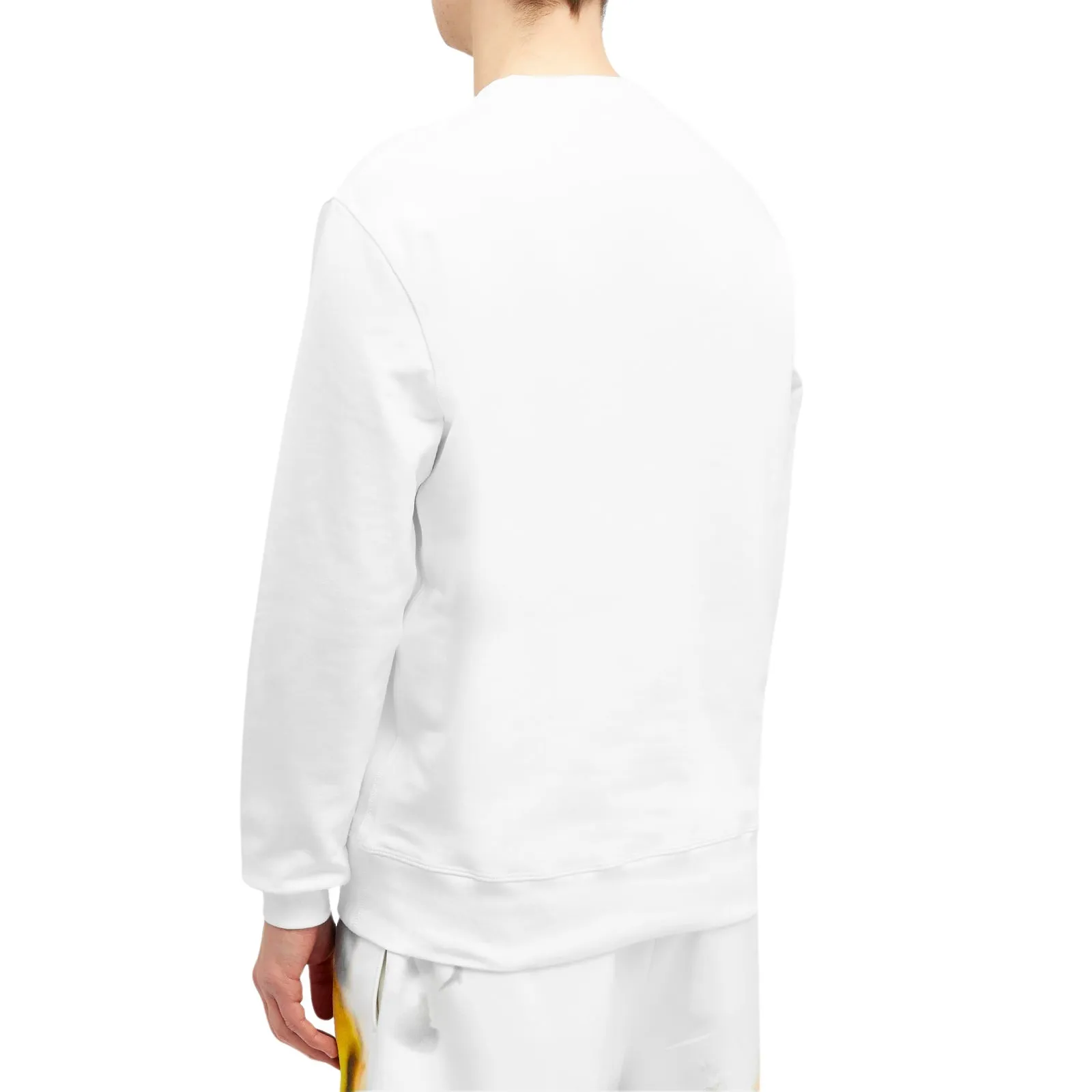 alexander mcqueen  |Crew Neck Unisex Street Style Long Sleeves Cotton Logo