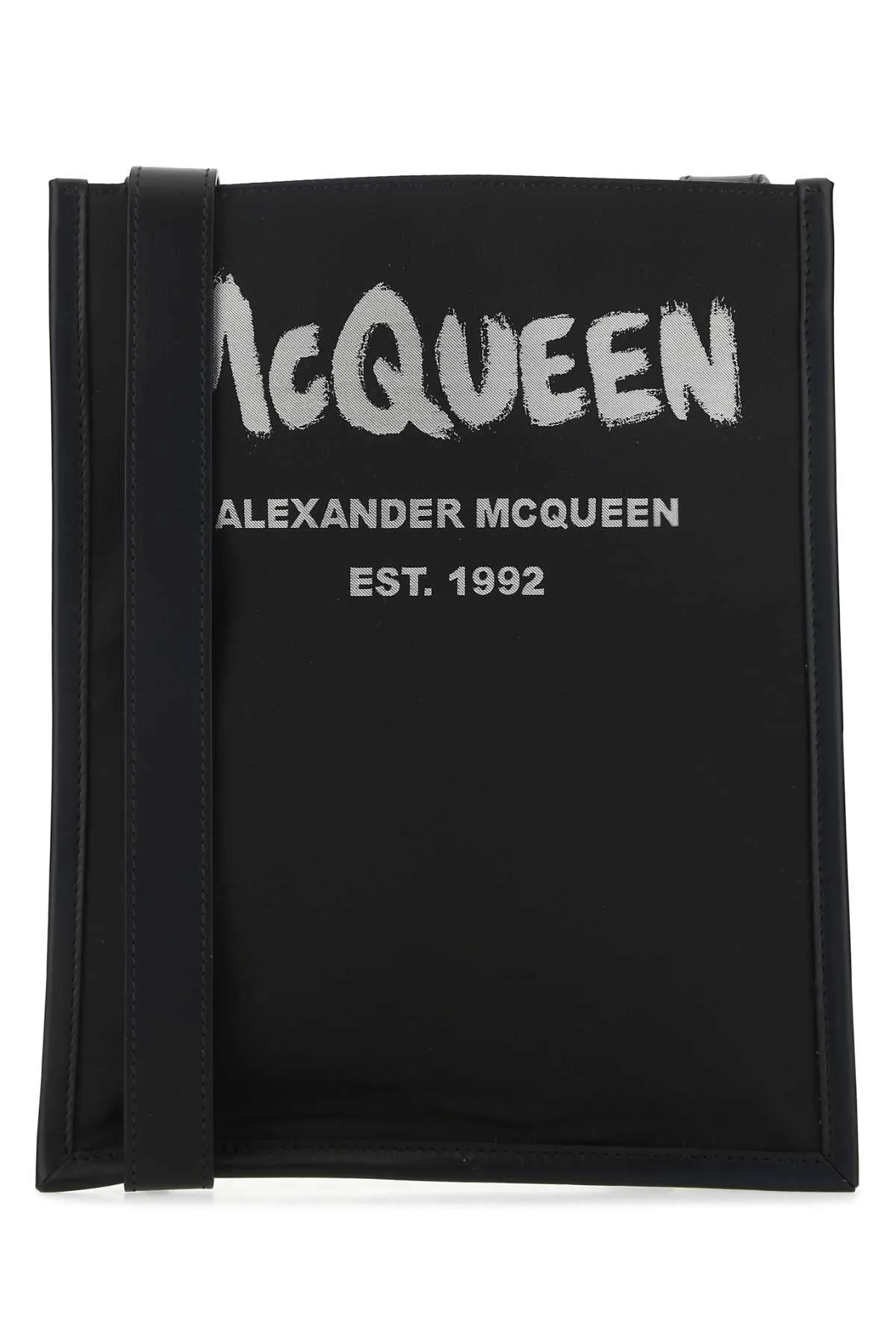 Alexander McQueen Logo Printed Crossbody Bag