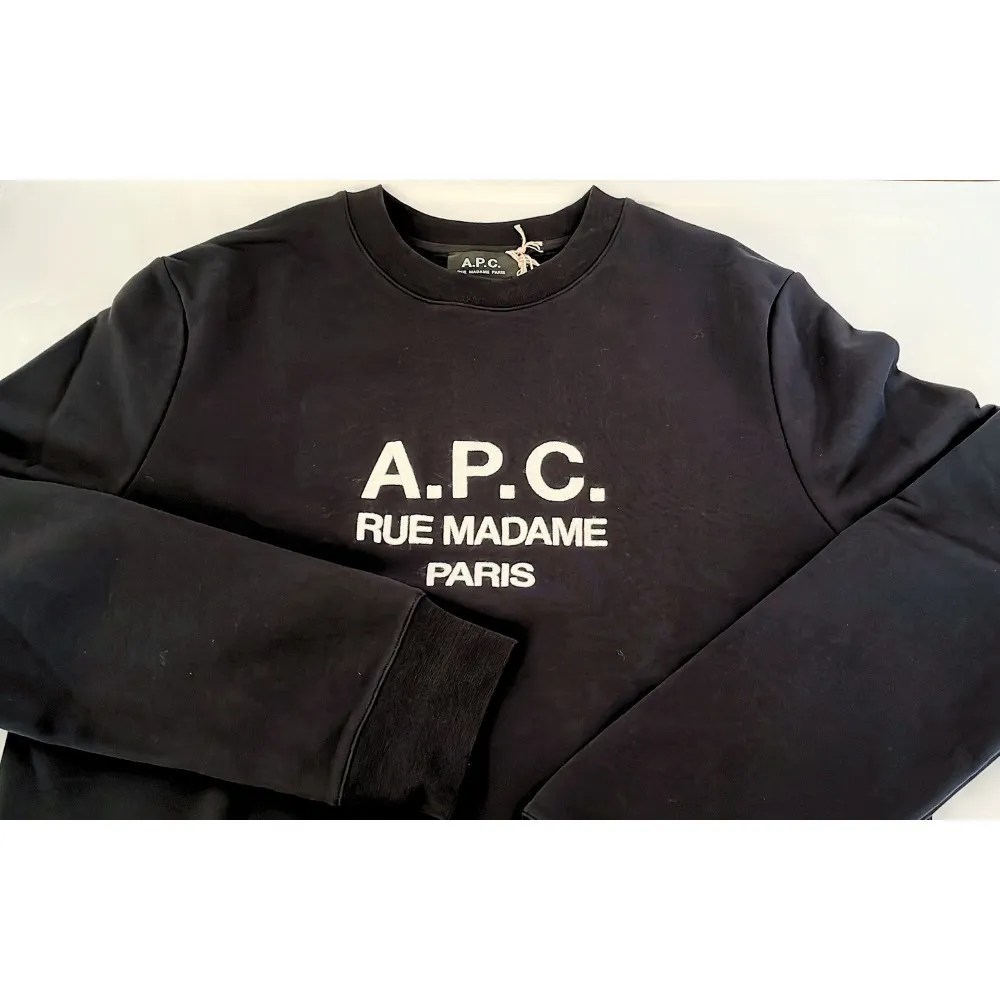 A.P.C.  |Crew Neck Unisex Long Sleeves Plain Cotton Logo Designers