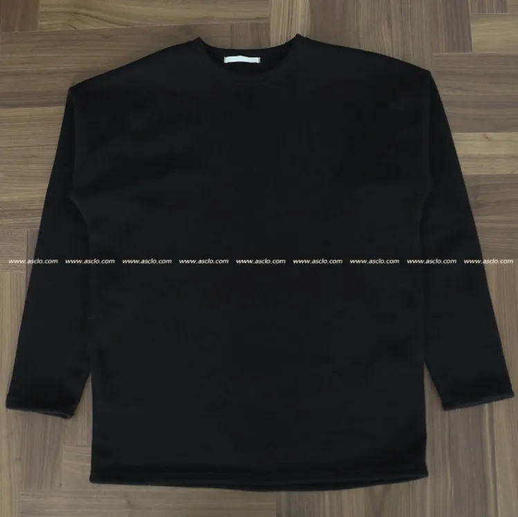 ASCLO  |Crew Neck Casual Style Unisex Street Style U-Neck