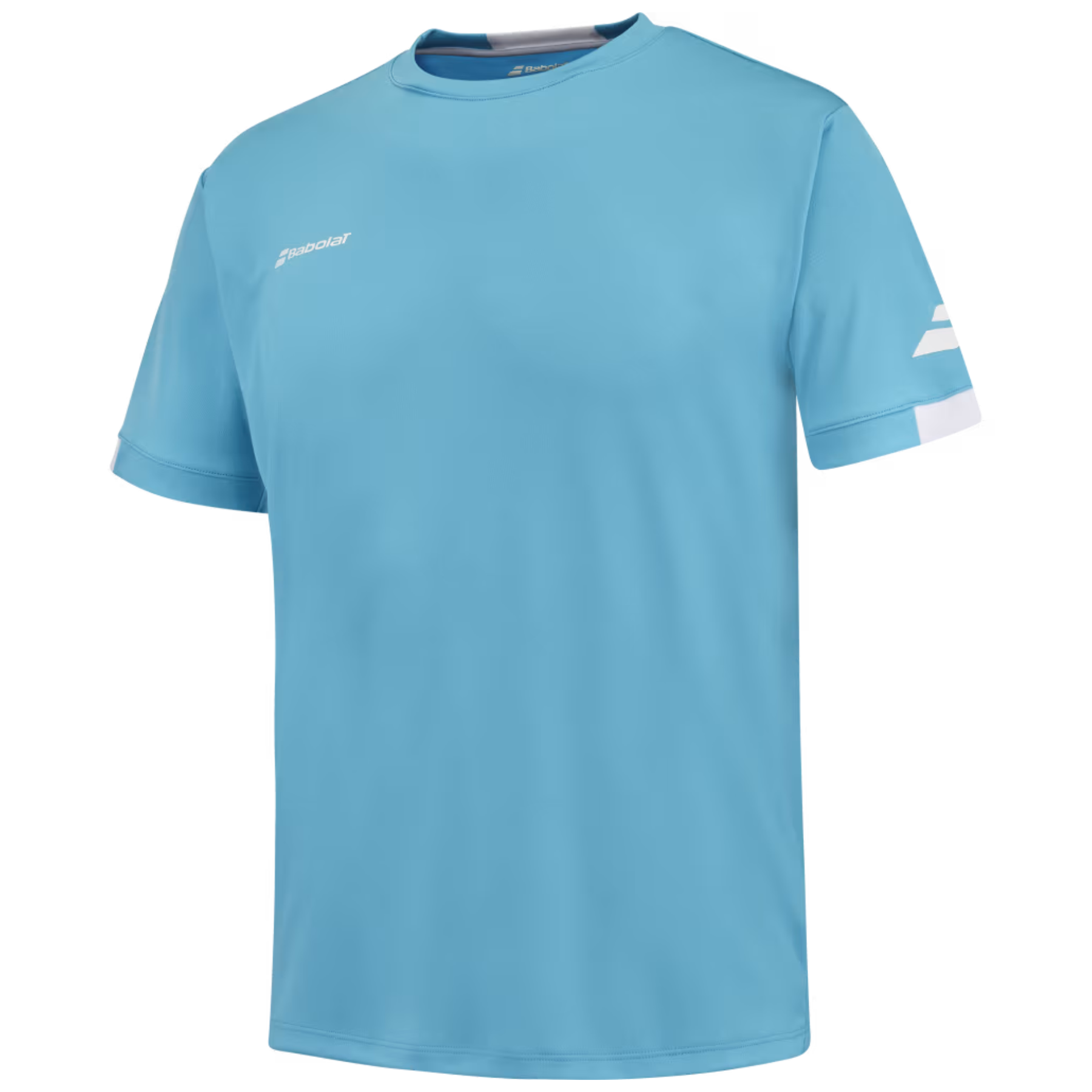 Babolat Play Crew Neck Tee Man 4124 - Cyan Blue