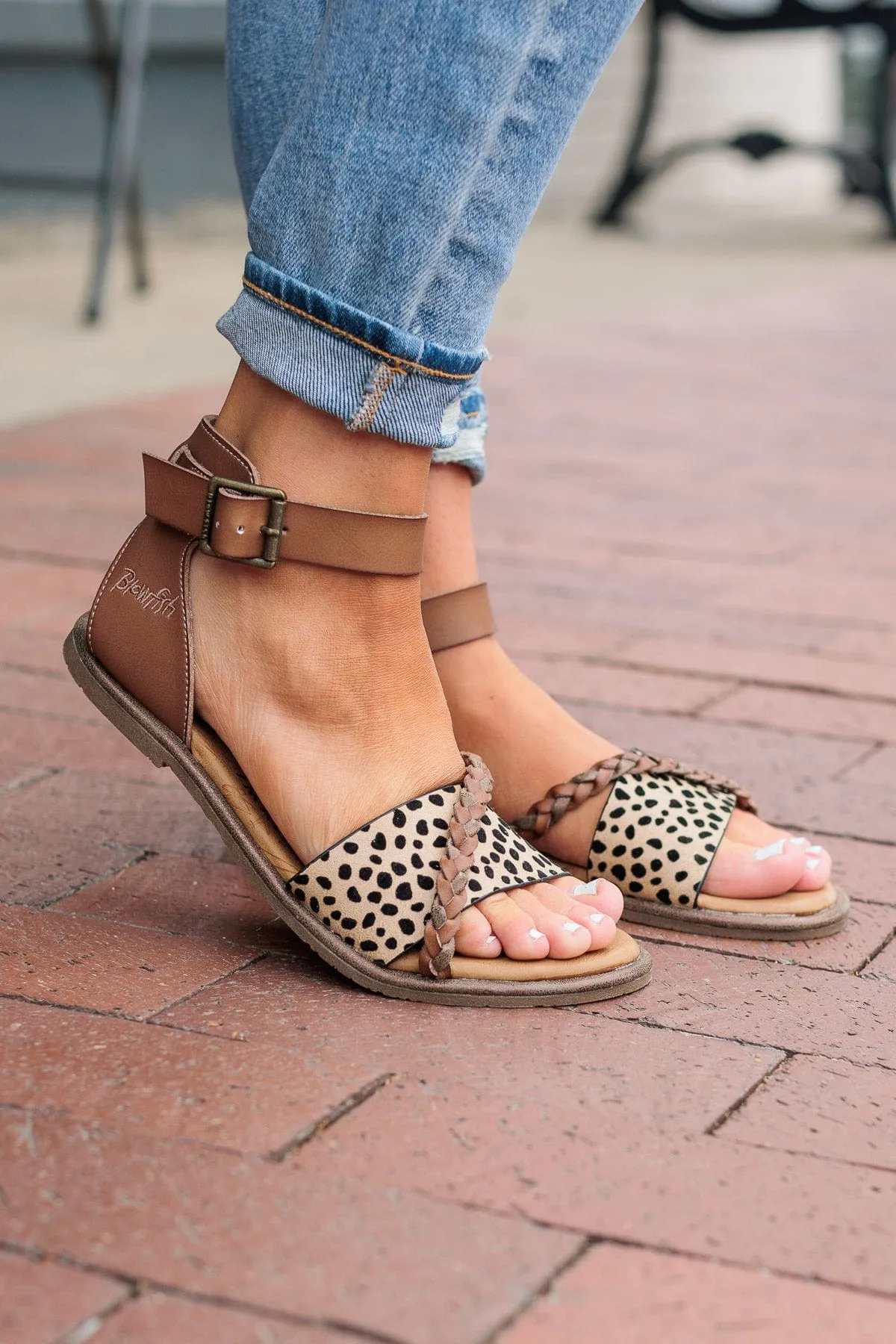 Blowfish Rosey-B Sandals- Leopard