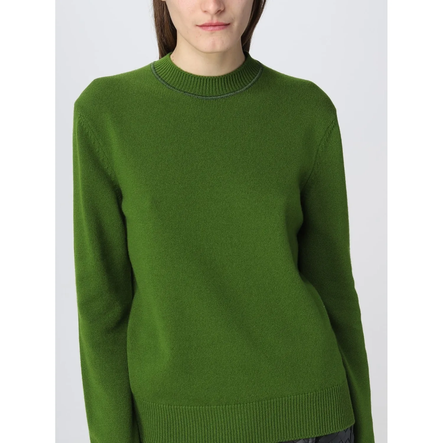 BOTTEGA VENETA  |Casual Style U-Neck Long Sleeves Plain V-neck & Crew neck