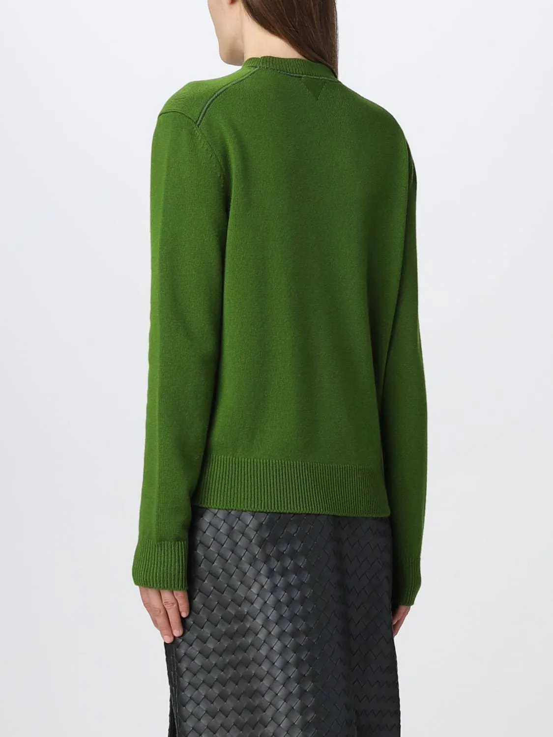 BOTTEGA VENETA  |Casual Style U-Neck Long Sleeves Plain V-neck & Crew neck