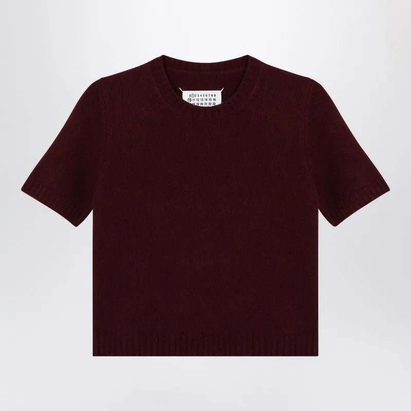 BURGUNDY WOOL SWEATER