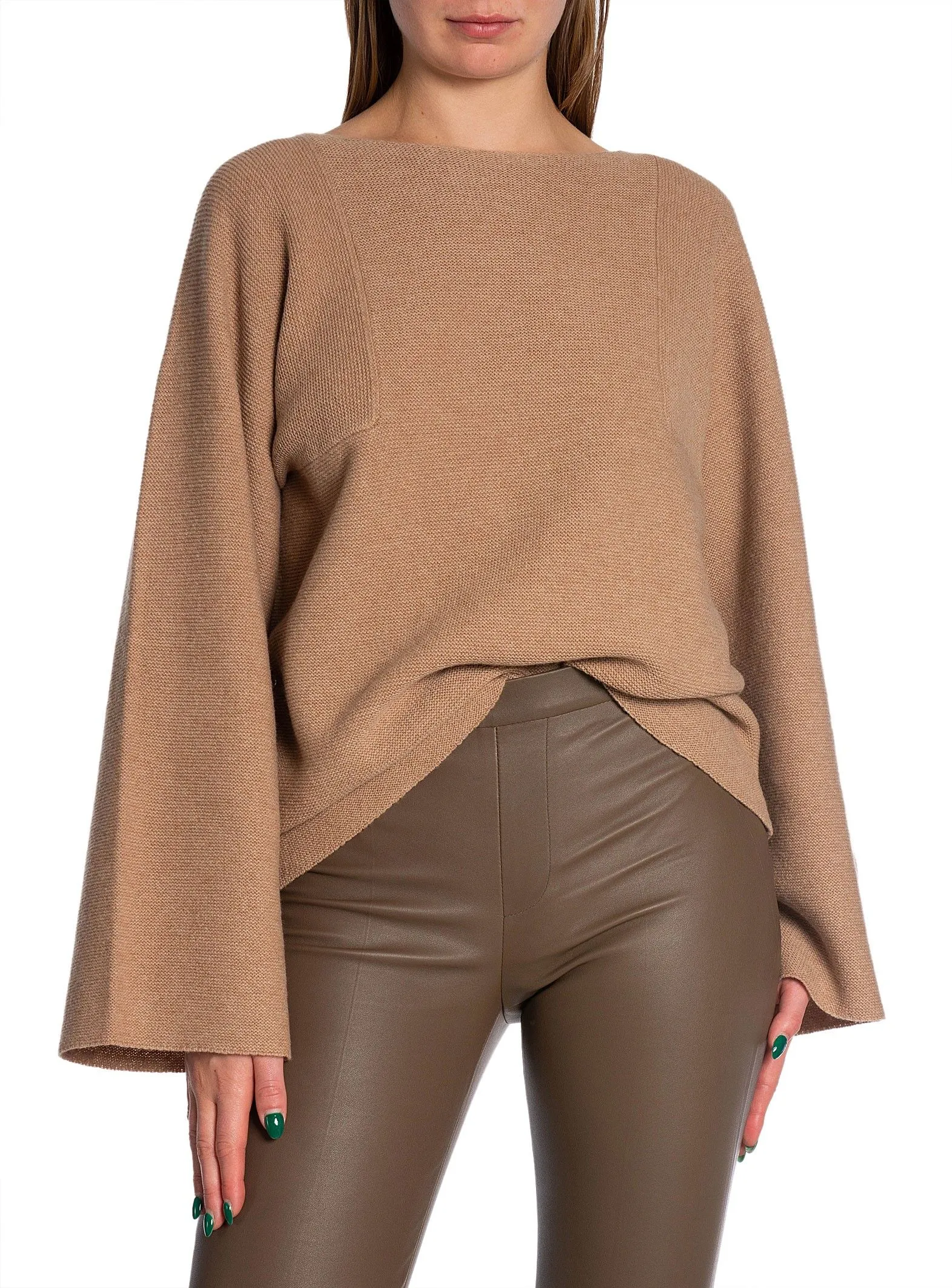 BY MALENE BIRGER SWEATER WIVEN TAN