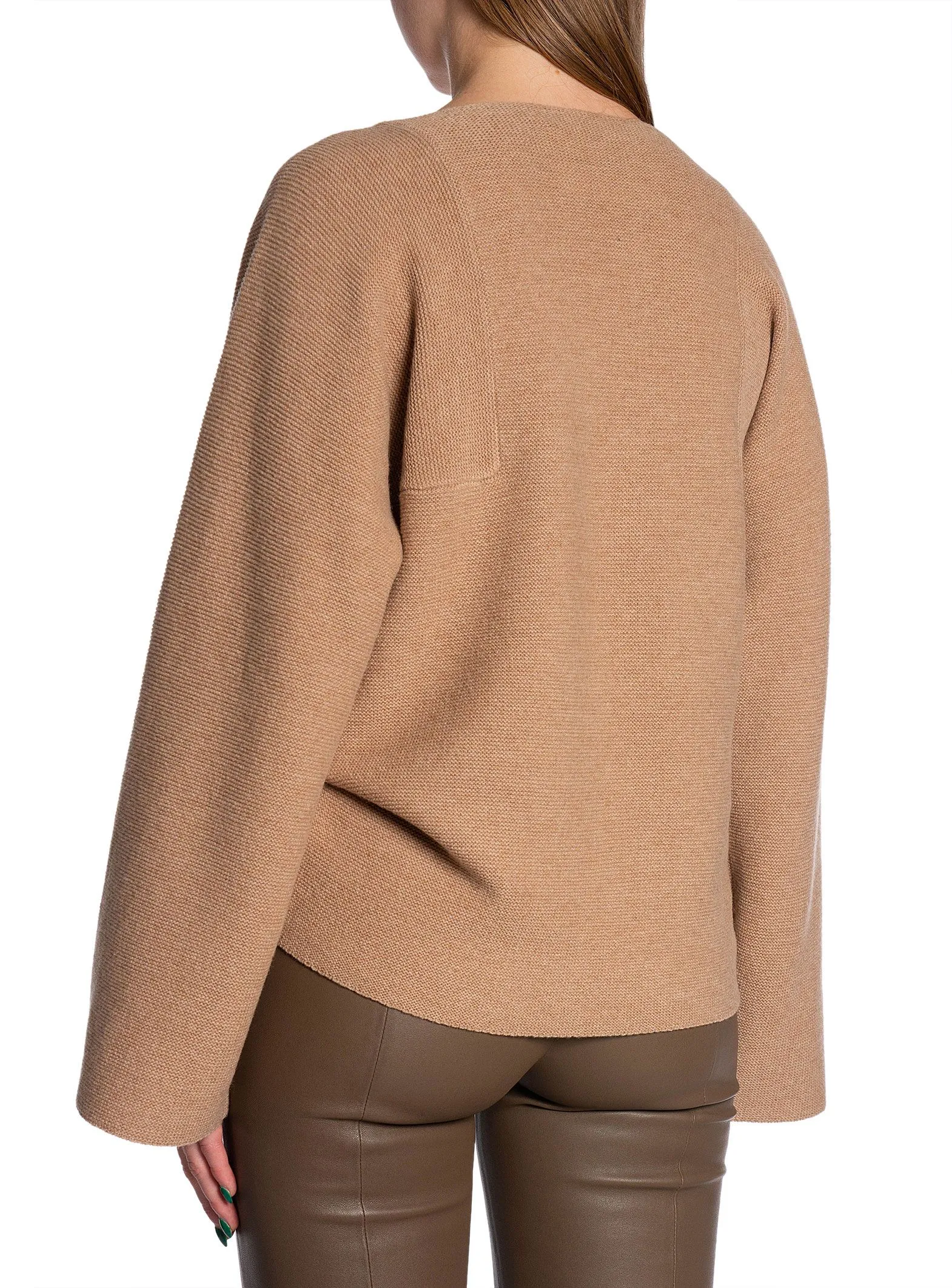 BY MALENE BIRGER SWEATER WIVEN TAN