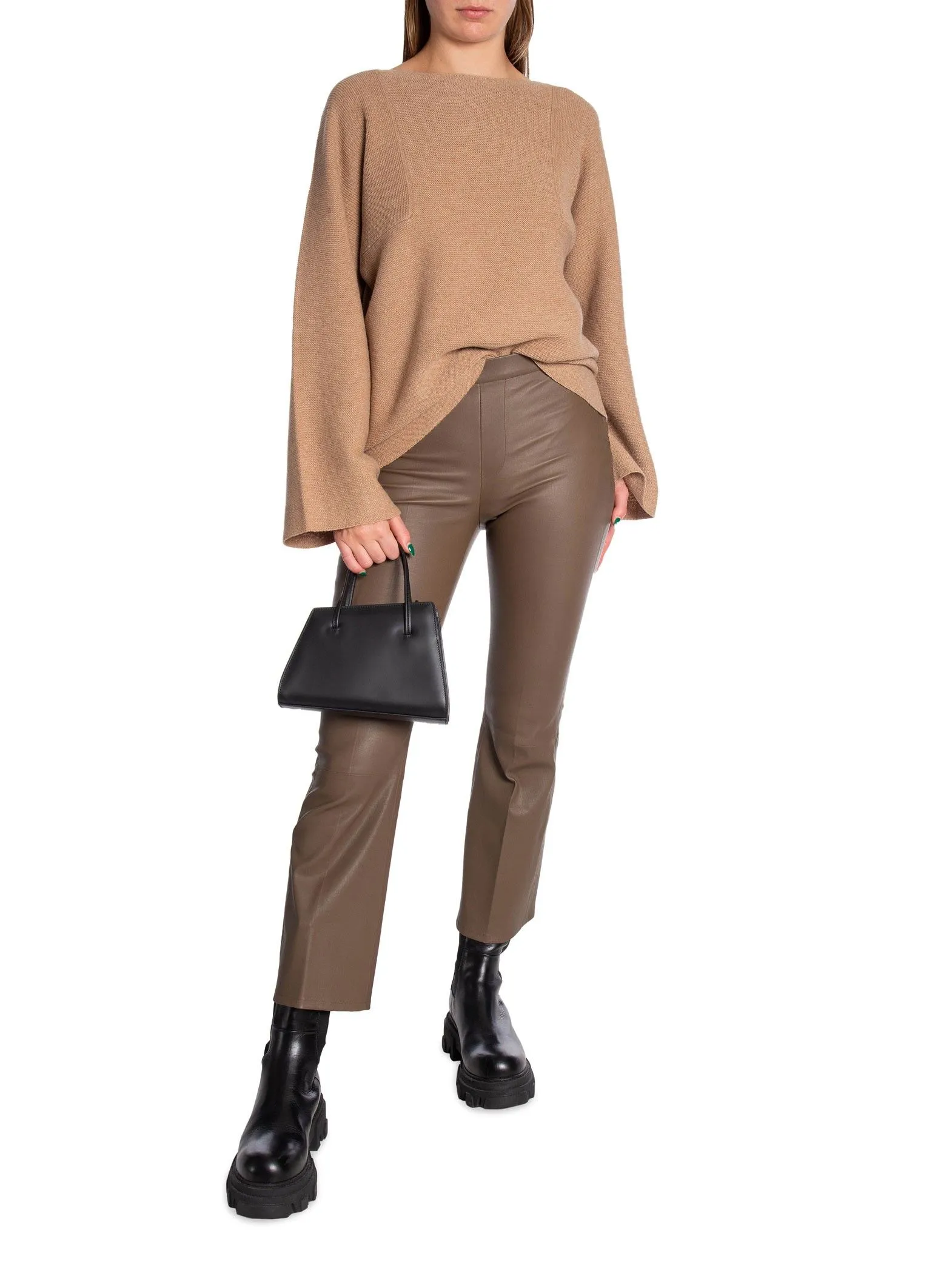 BY MALENE BIRGER SWEATER WIVEN TAN