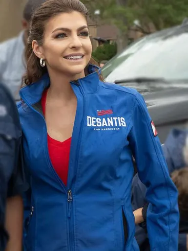 Casey Desantis Blue Jacket