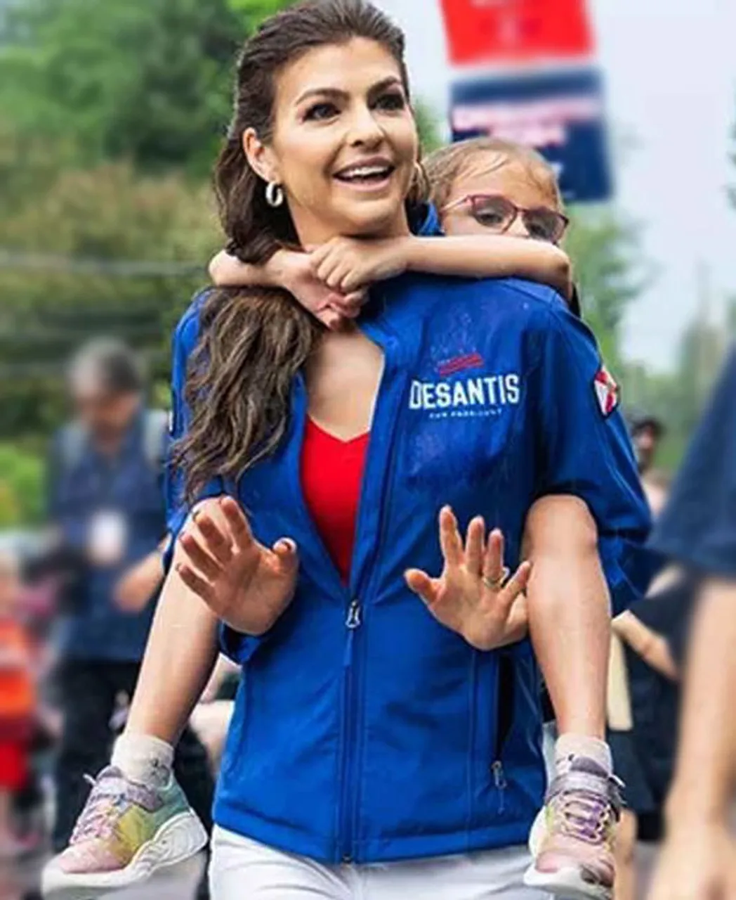 Casey Desantis Blue Jacket