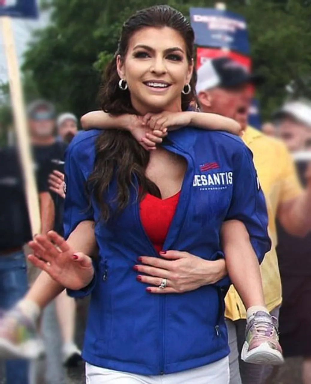 Casey Desantis Blue Jacket