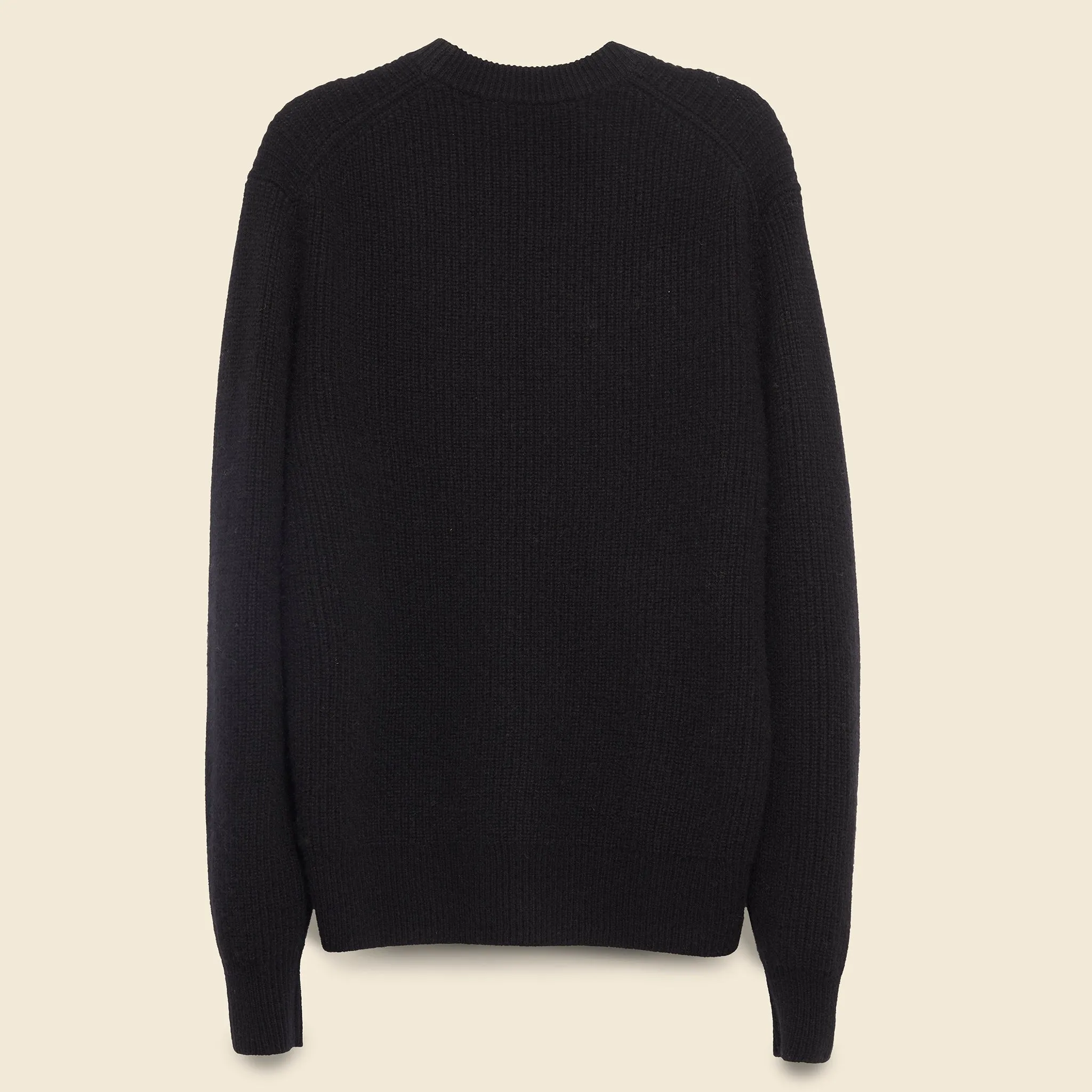 Cashmere Jordan Sweater - Black