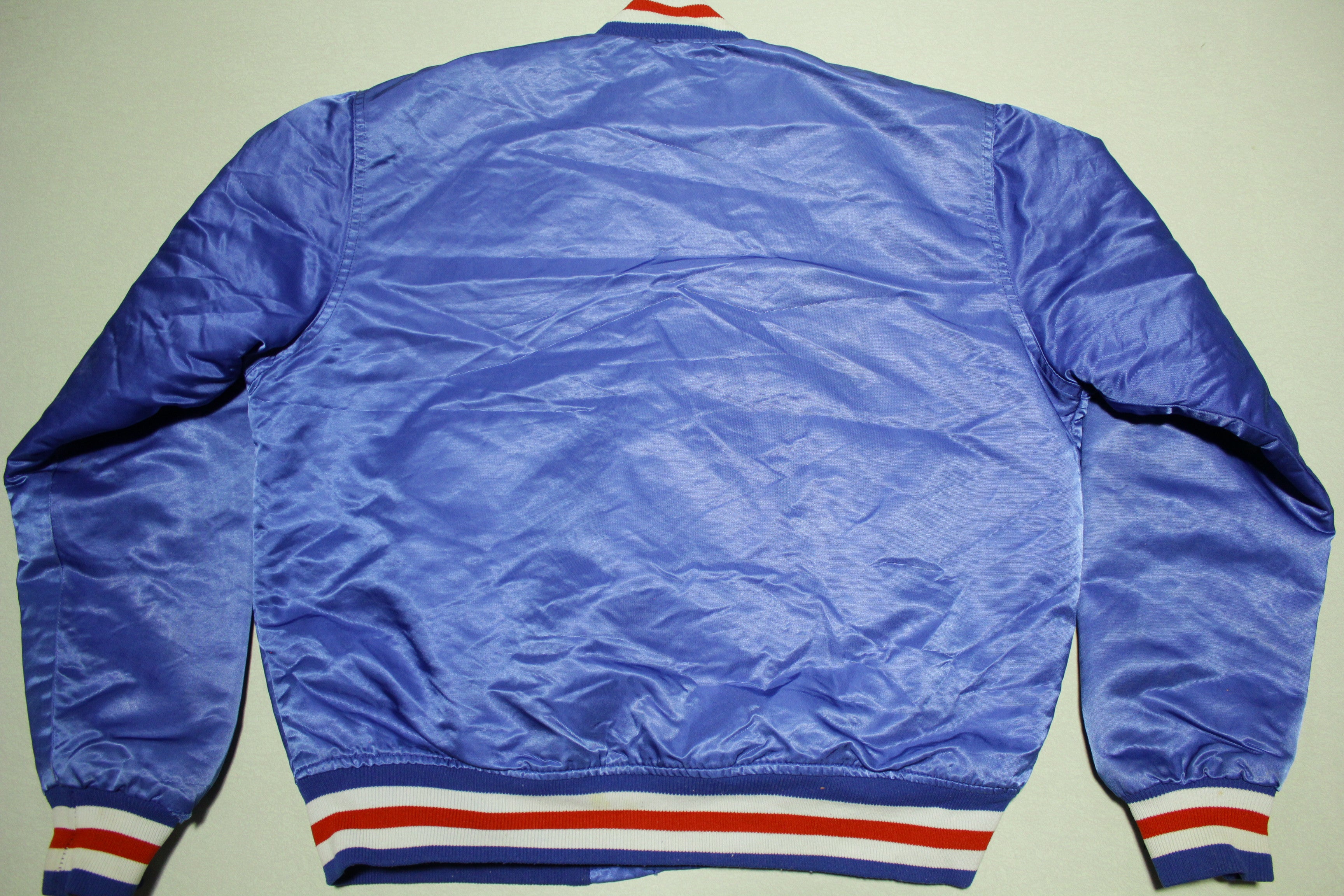 Chicago Cubs Diamond Collection Vintage 80s Made in USA Satin Starter Jacket