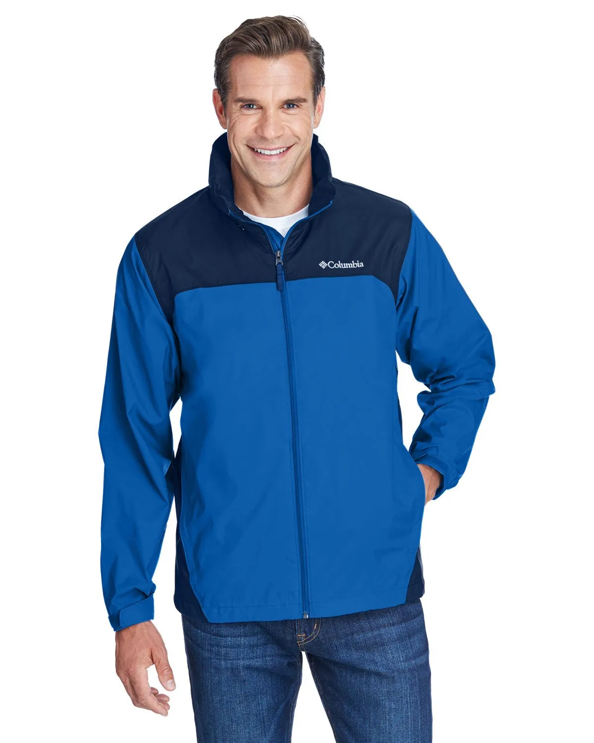 Columbia Glennaker Lake Rain Jacket 2015 Blue Jay/ Navy