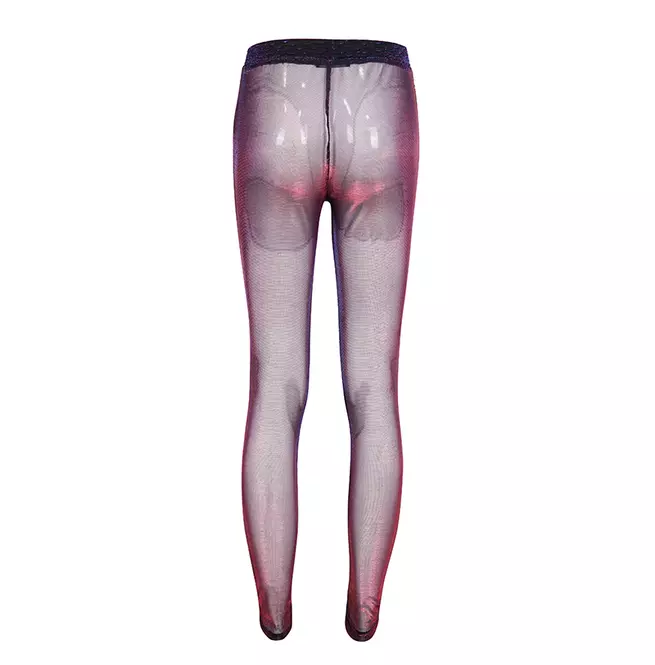 Cyberpunk High Waist Transparent Leggings