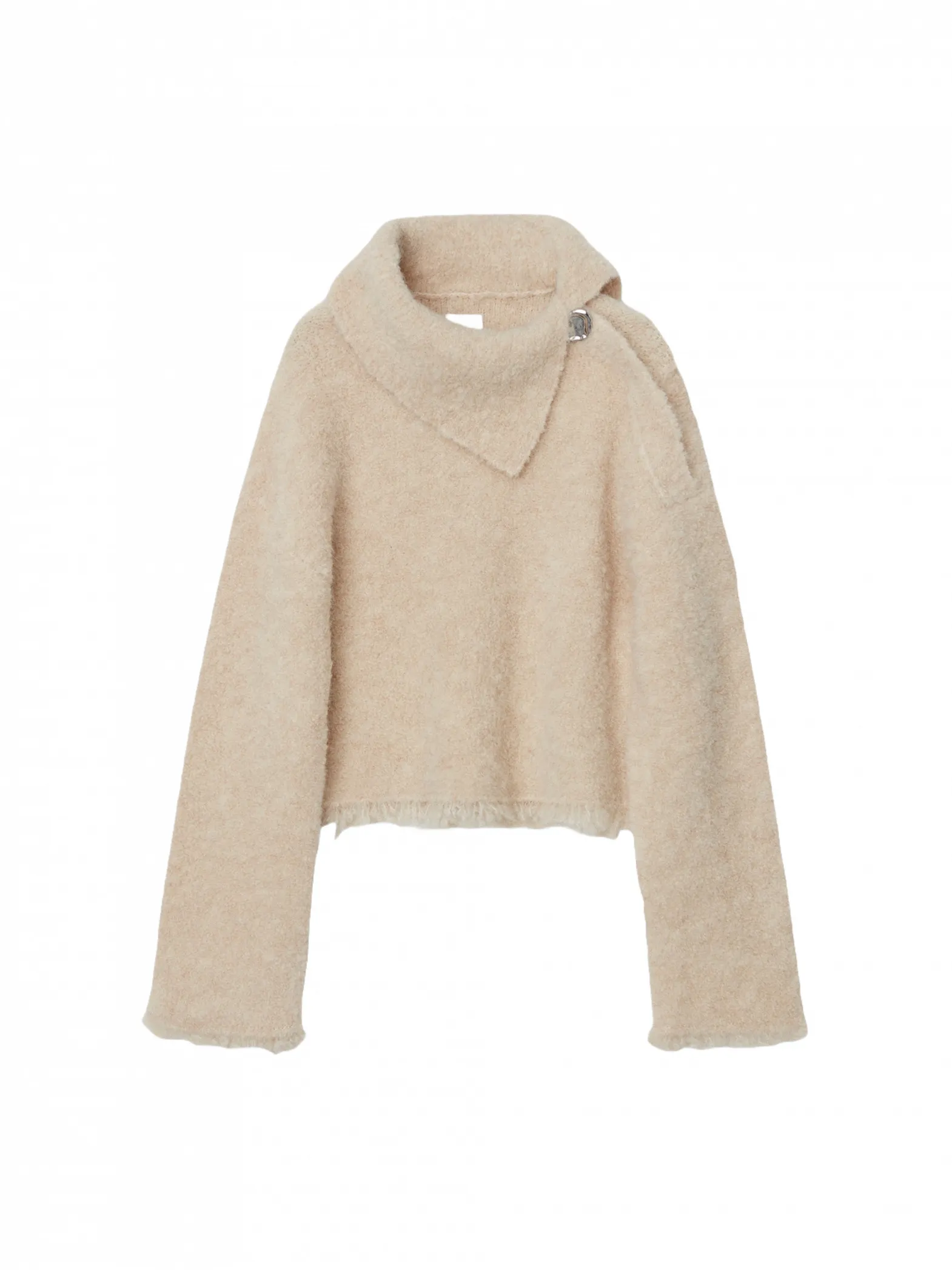 DAY SWEATER GILLIAN LUXE BOUCLE VANILLA ICE