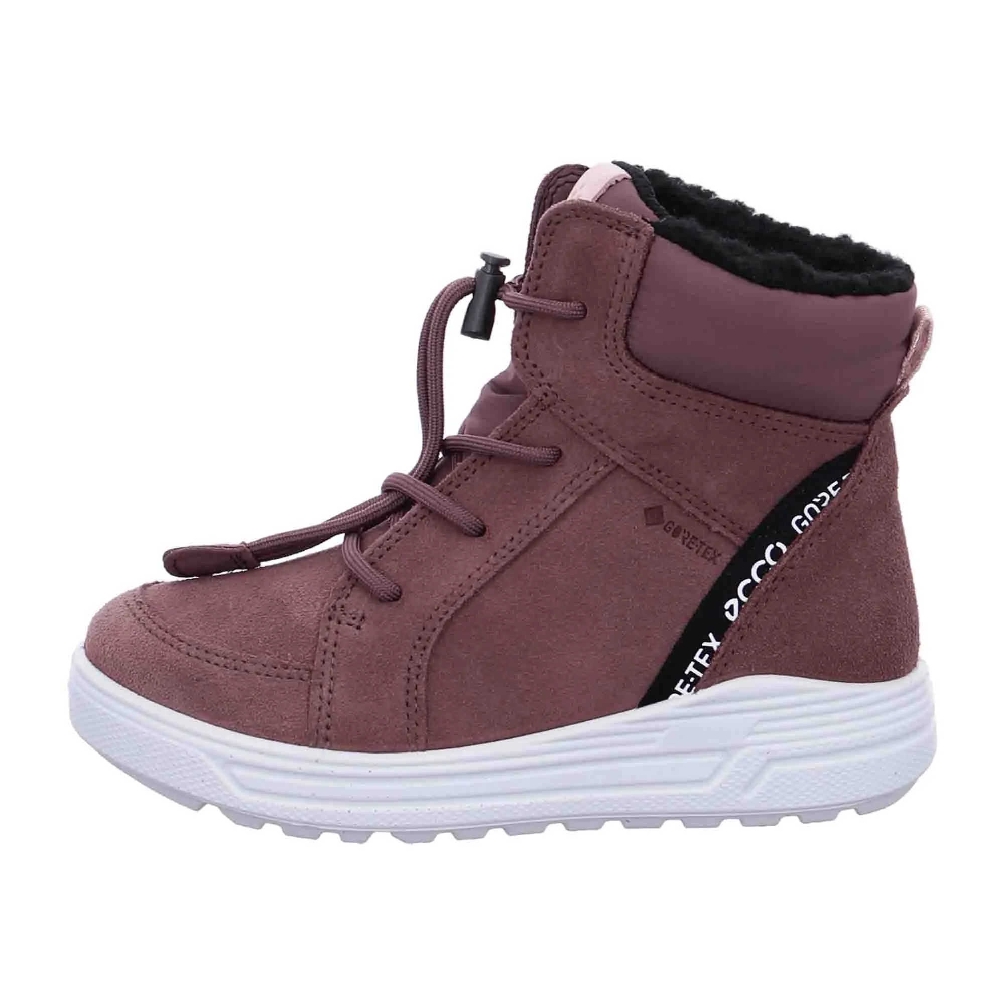 Ecco Urban Snowboarder Kids' Waterproof Red Winter Boots