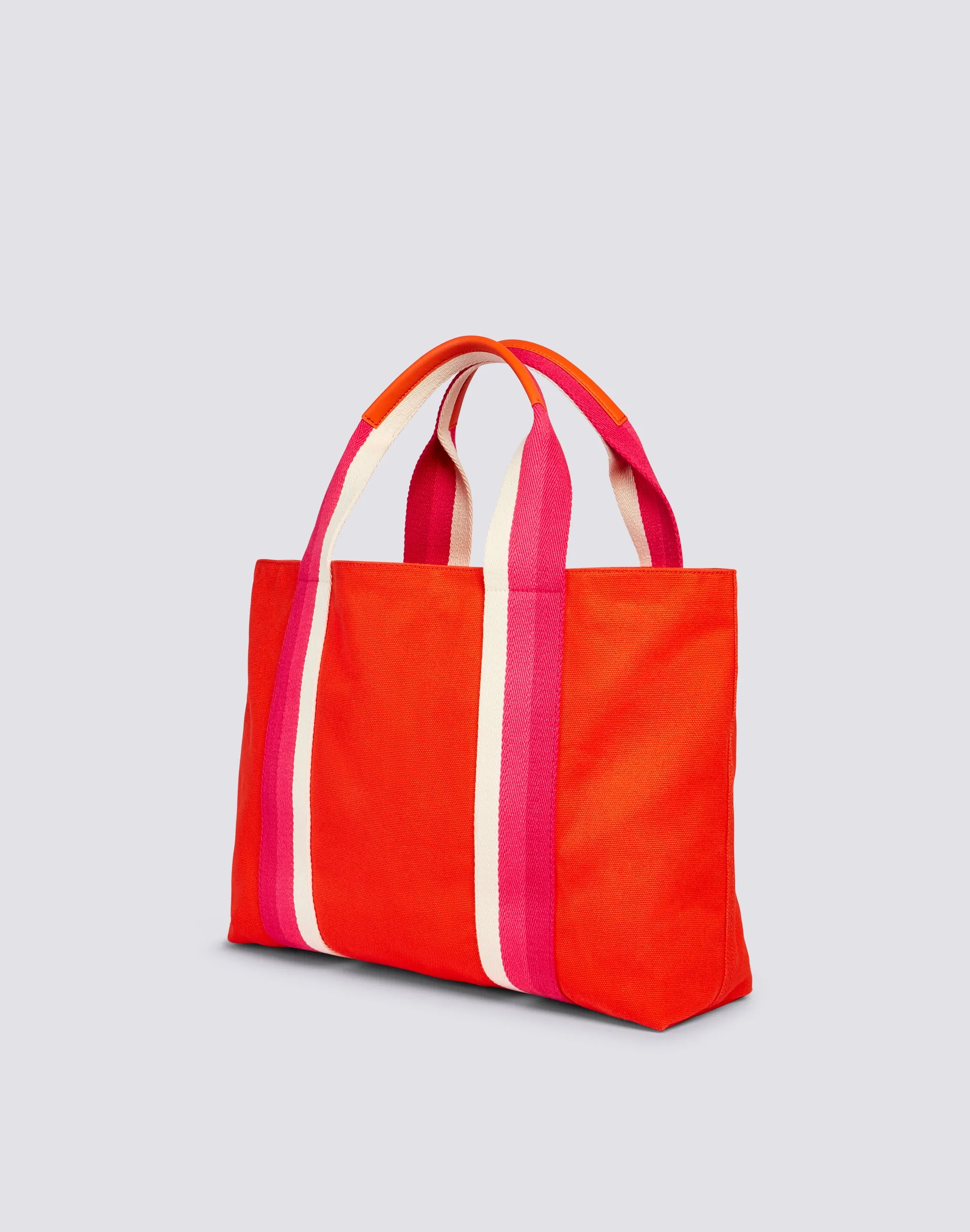 EGLE - SHOPPING BAG CON DETTAGLI ARCOBALENO