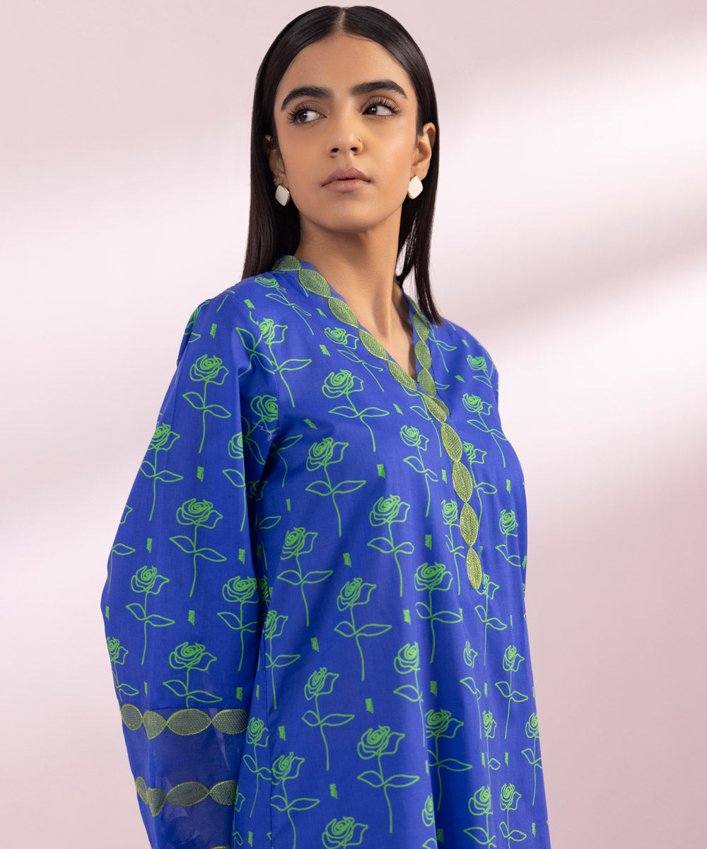 Embroidered Lawn Shirt