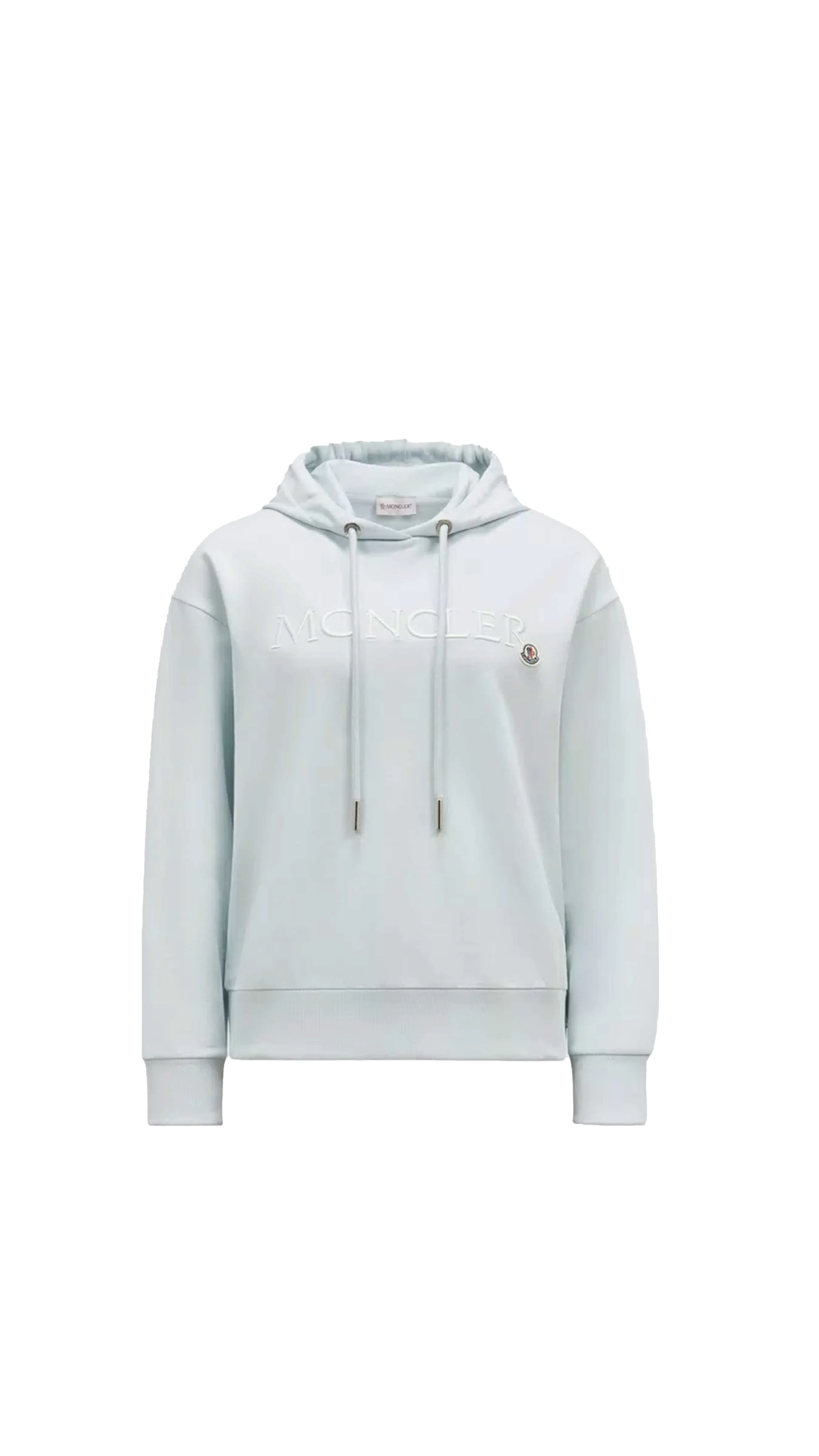 Embroidered Logo Sweatshirt - Light Blue