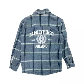 Family First Milano Quadri Jacket Shirt (Blue)