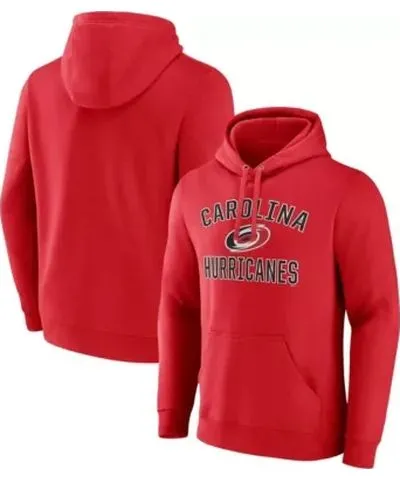 Fanatics Men's NHL Fanatics Carolina Hurricanes Victory Arch Pullover Hoodie