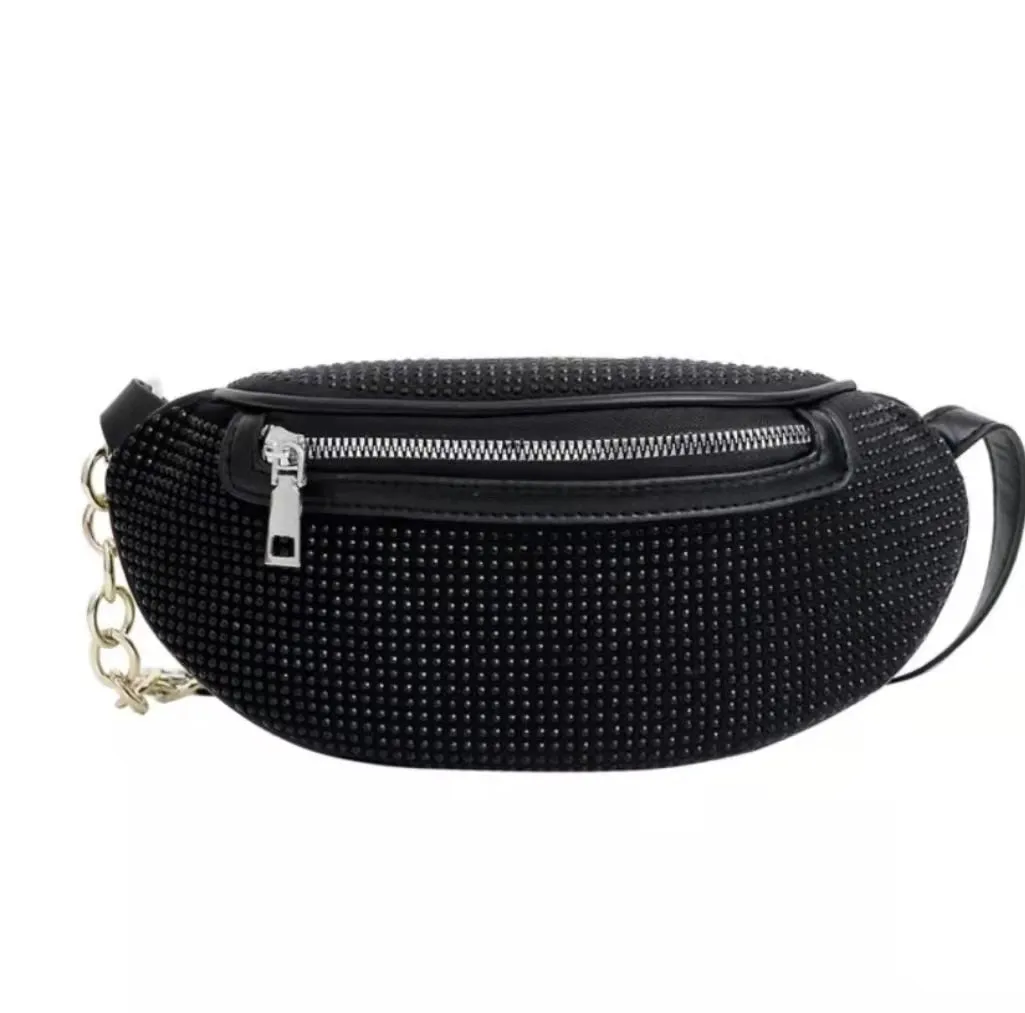 Faylinn Black Fanny Pack