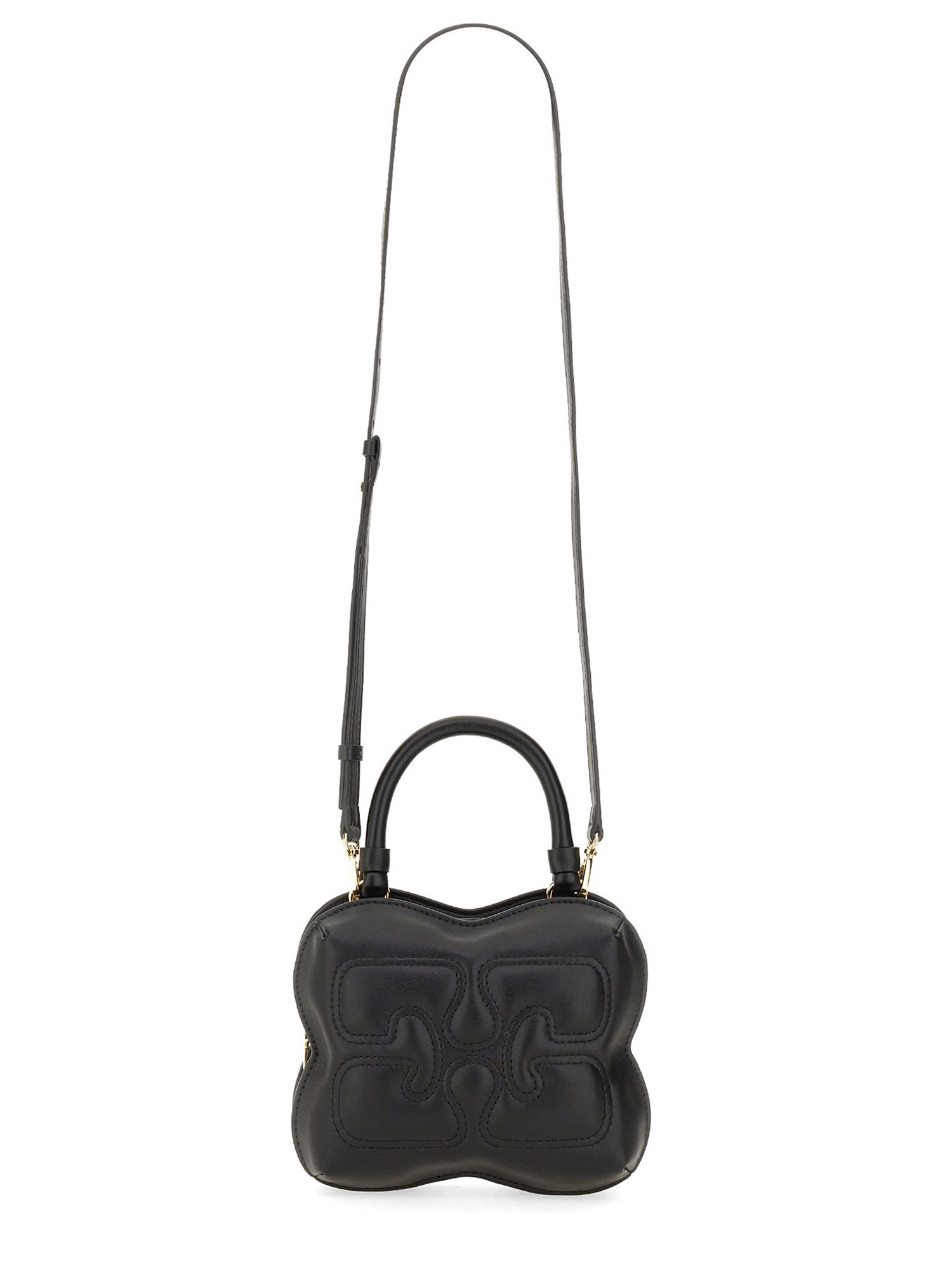 GANNI    BUTTERFLY LEATHER BAG