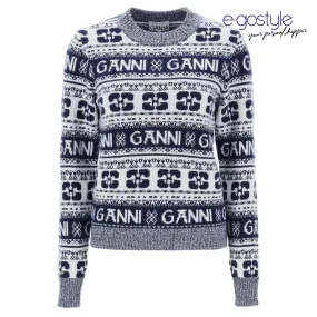 Ganni  |V-neck & Crew neck