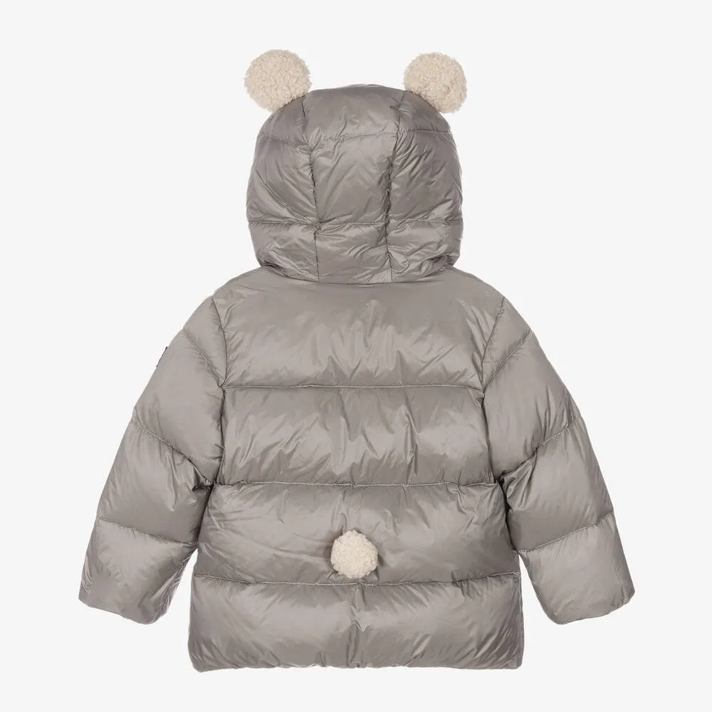 Grey Down Padded Jacket