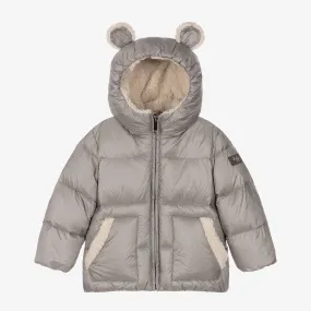 Grey Down Padded Jacket