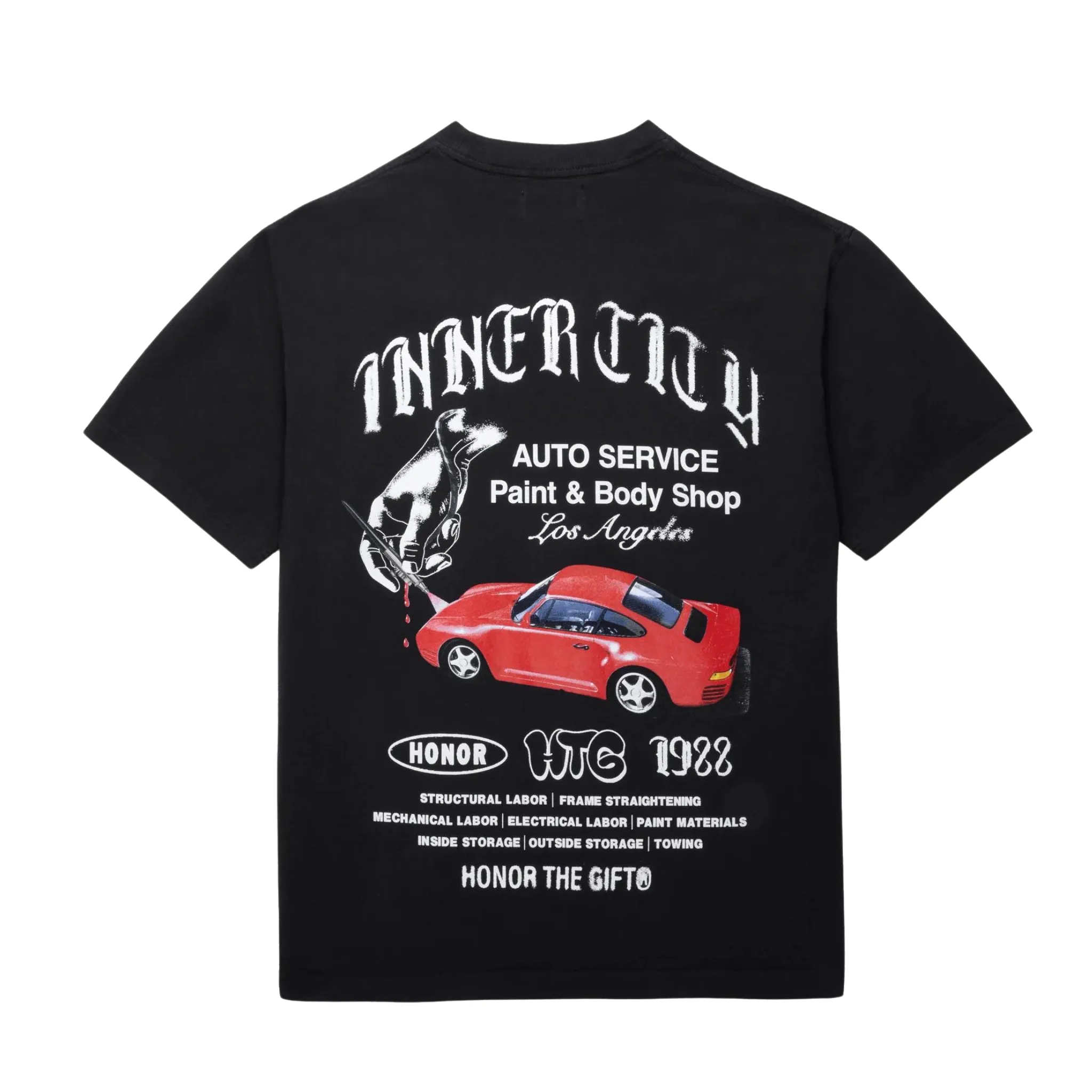 Honor The Gift Auto Services T-Shirt (Black)