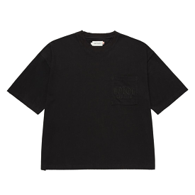 Honor The Gift Embroidered Pocket Tee (Black)