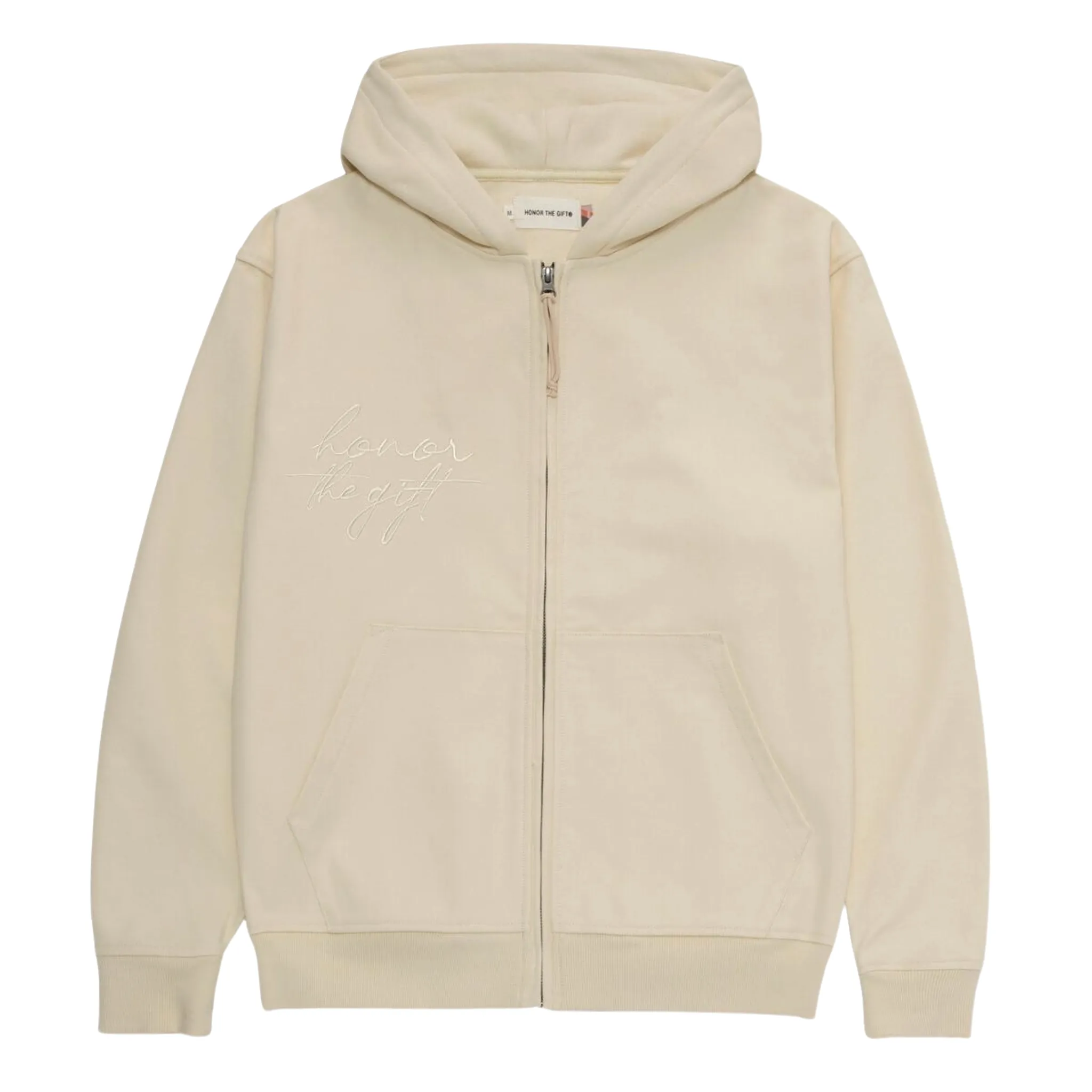 Honor The Gift Full Zip Truth Hoodie (Bone)