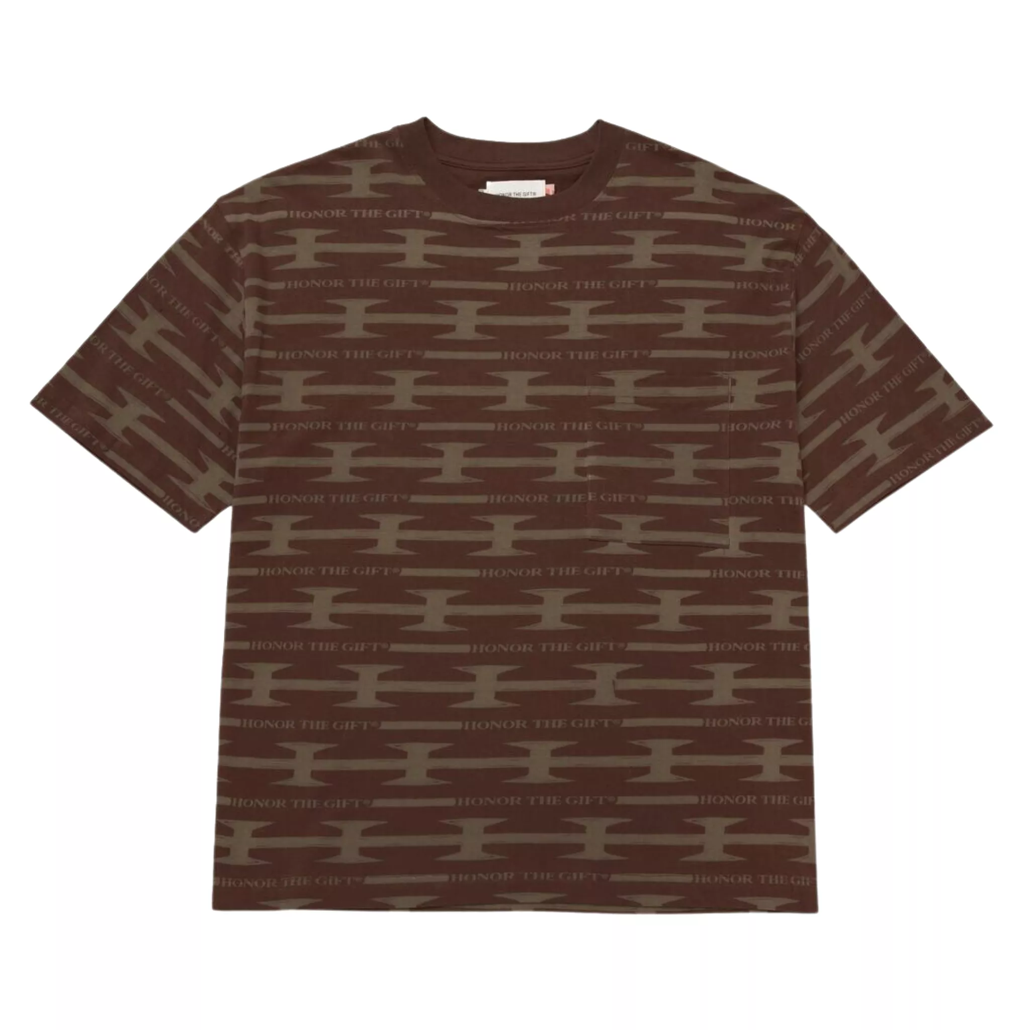 Honor The Gift H Wire Knit Tee (Brown)