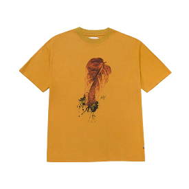 Honor The Gift Leaf T-shirt (Mustard)