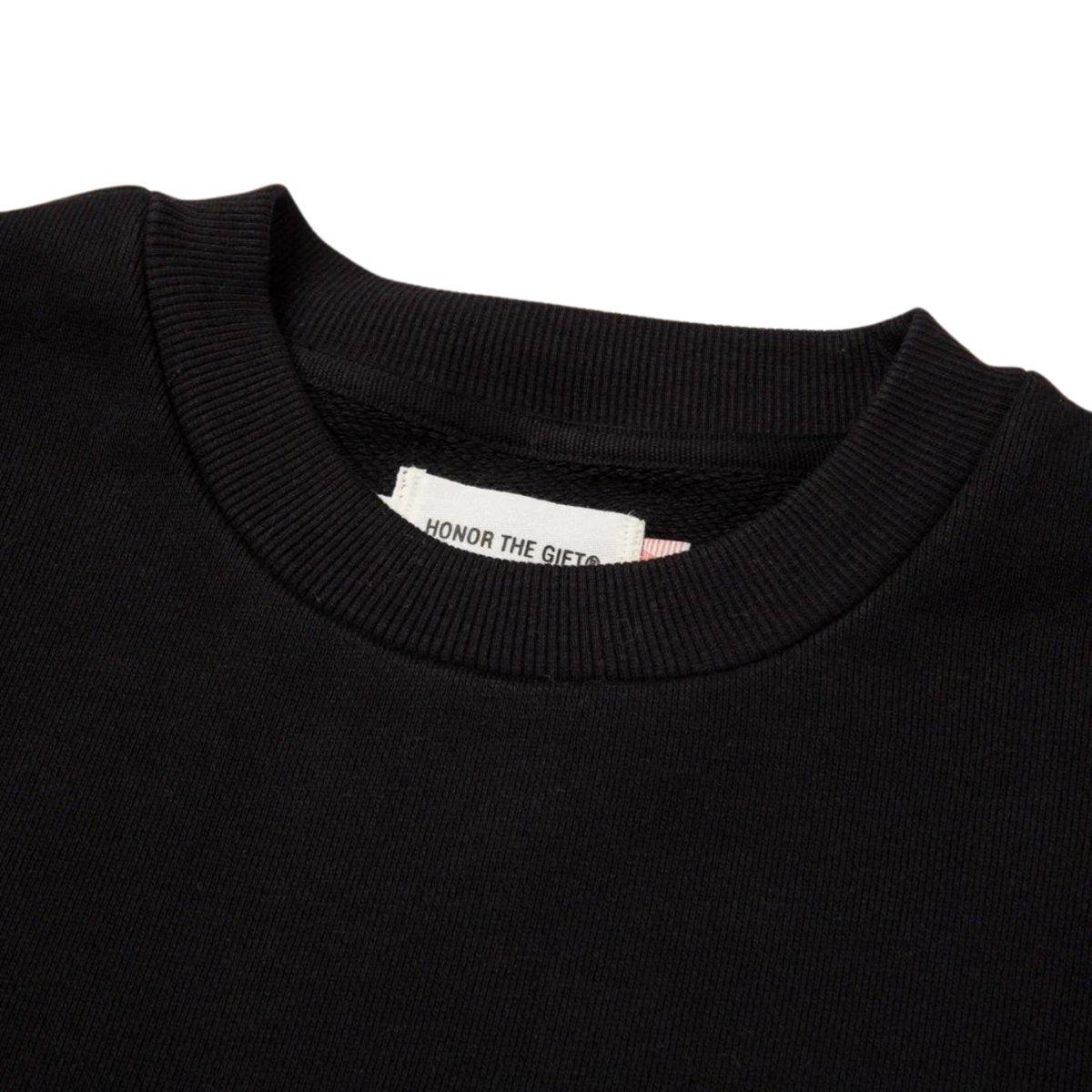 Honor The Gift Men's Pocket Pullover Crewneck Black