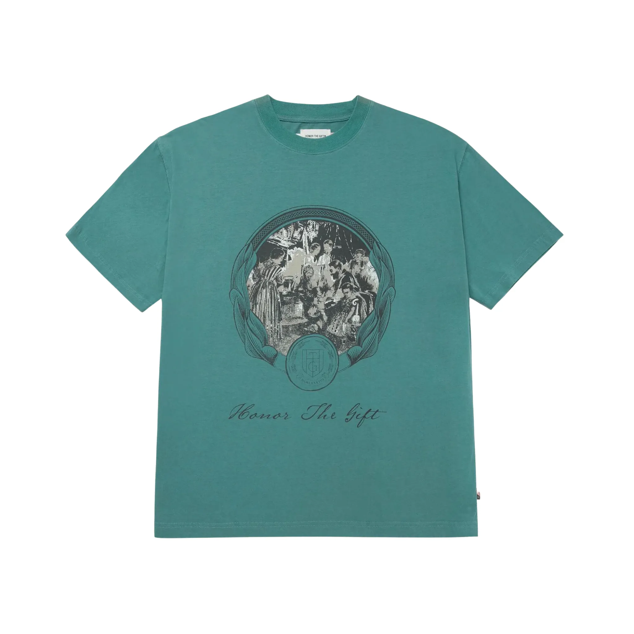 Honor The Gift Past and Future T-shirt (Teal)