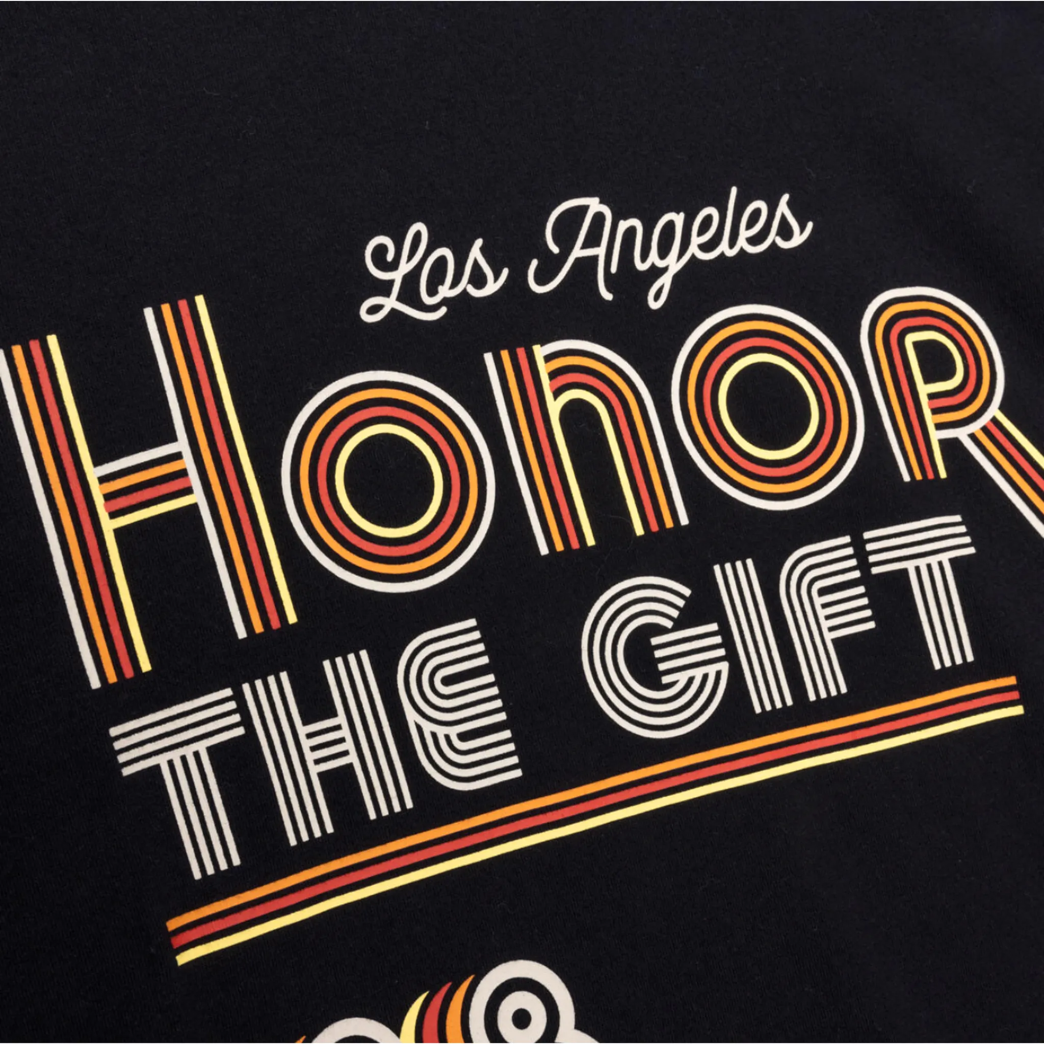 Honor The Gift Retro Honor Tee (Black)