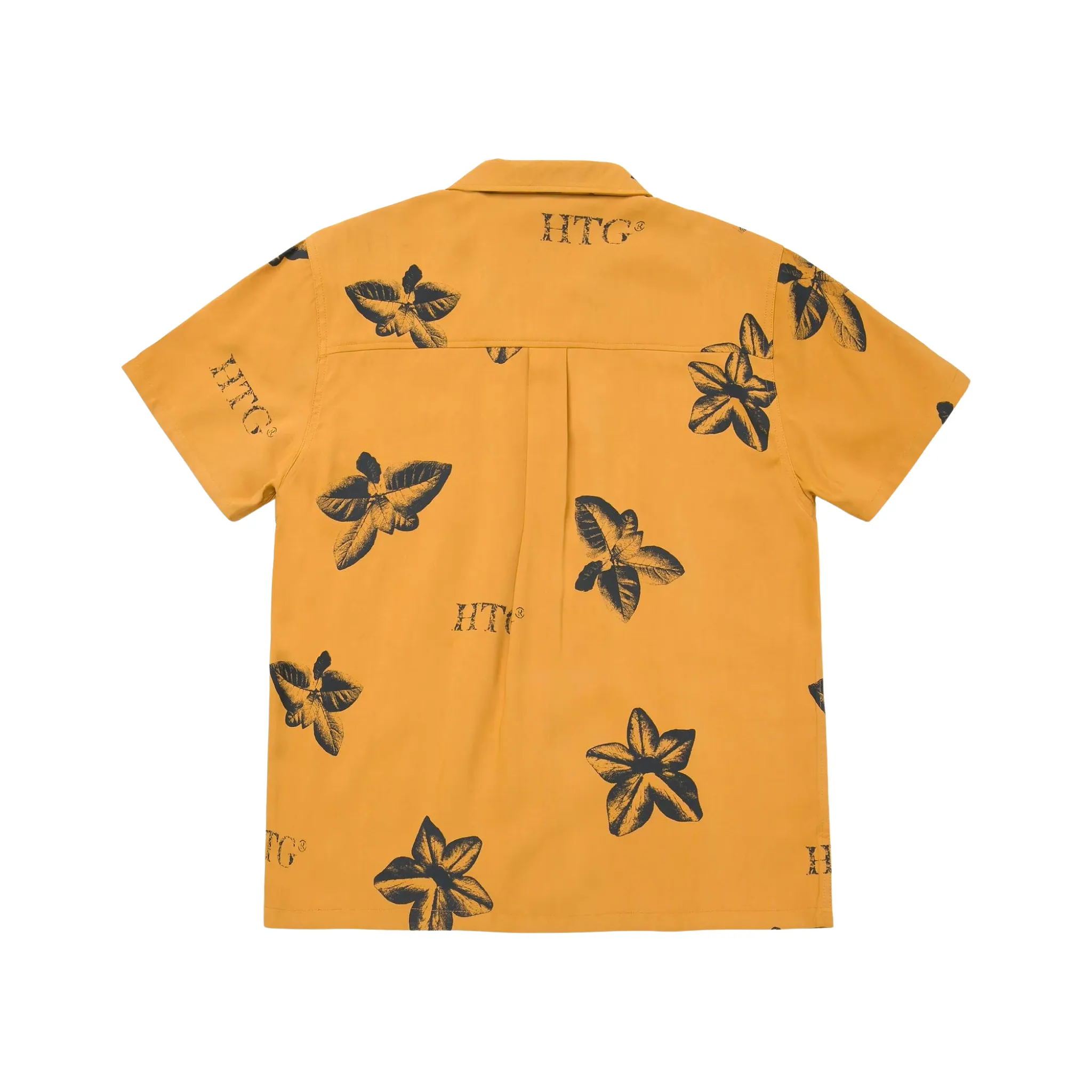 Honor The Gift Tobacco Woven Button Up Shirt (Mustard)