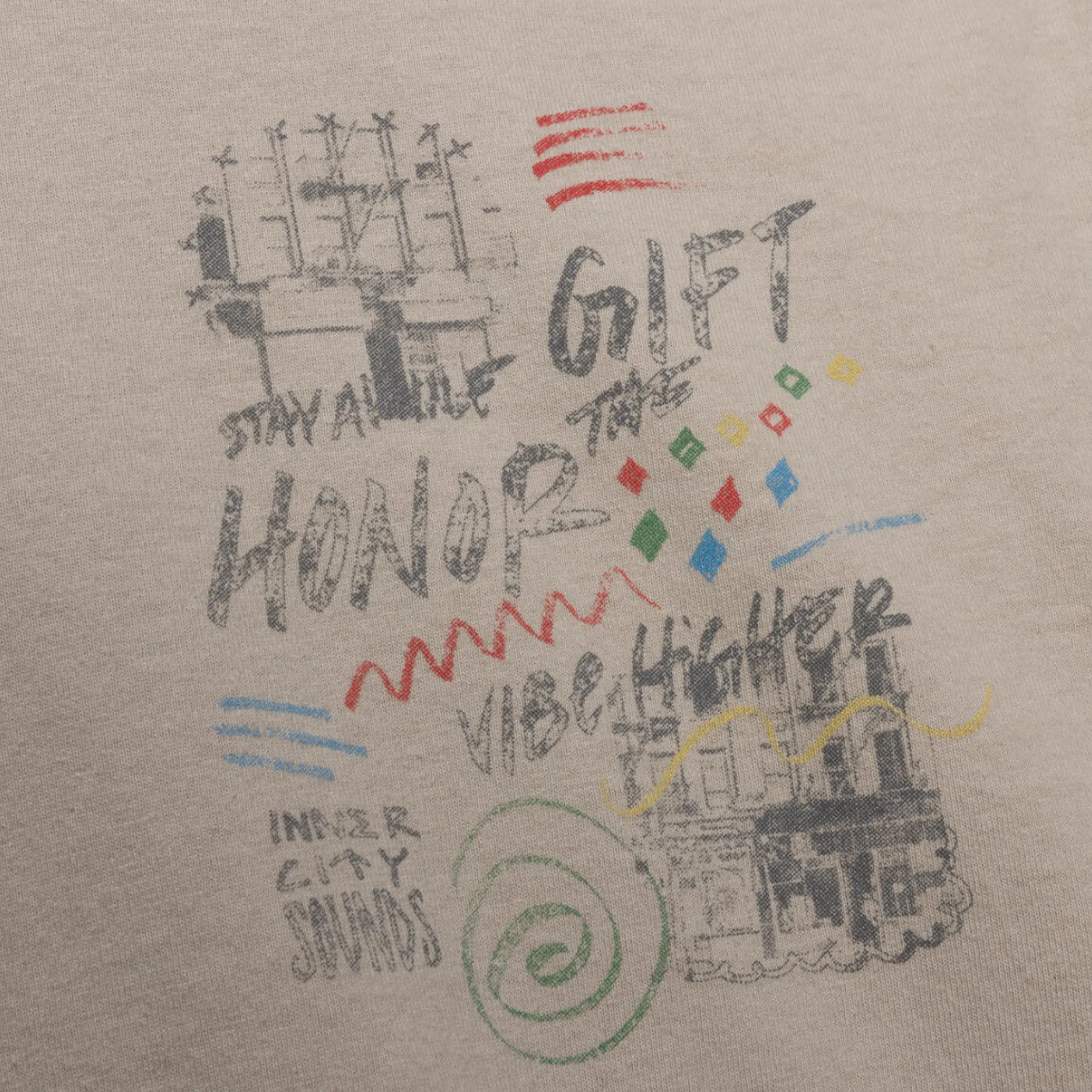 Honor the Gift Vibe Higher Tee (Tan)